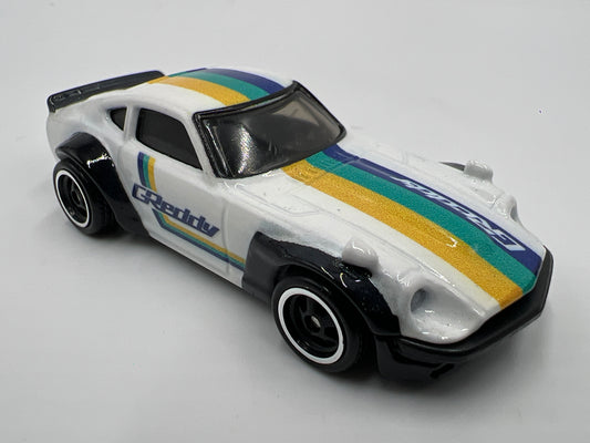 Hot Wheels 1/64 Premium Diorama Set Custom Datsun 240Z GReddy White Loose