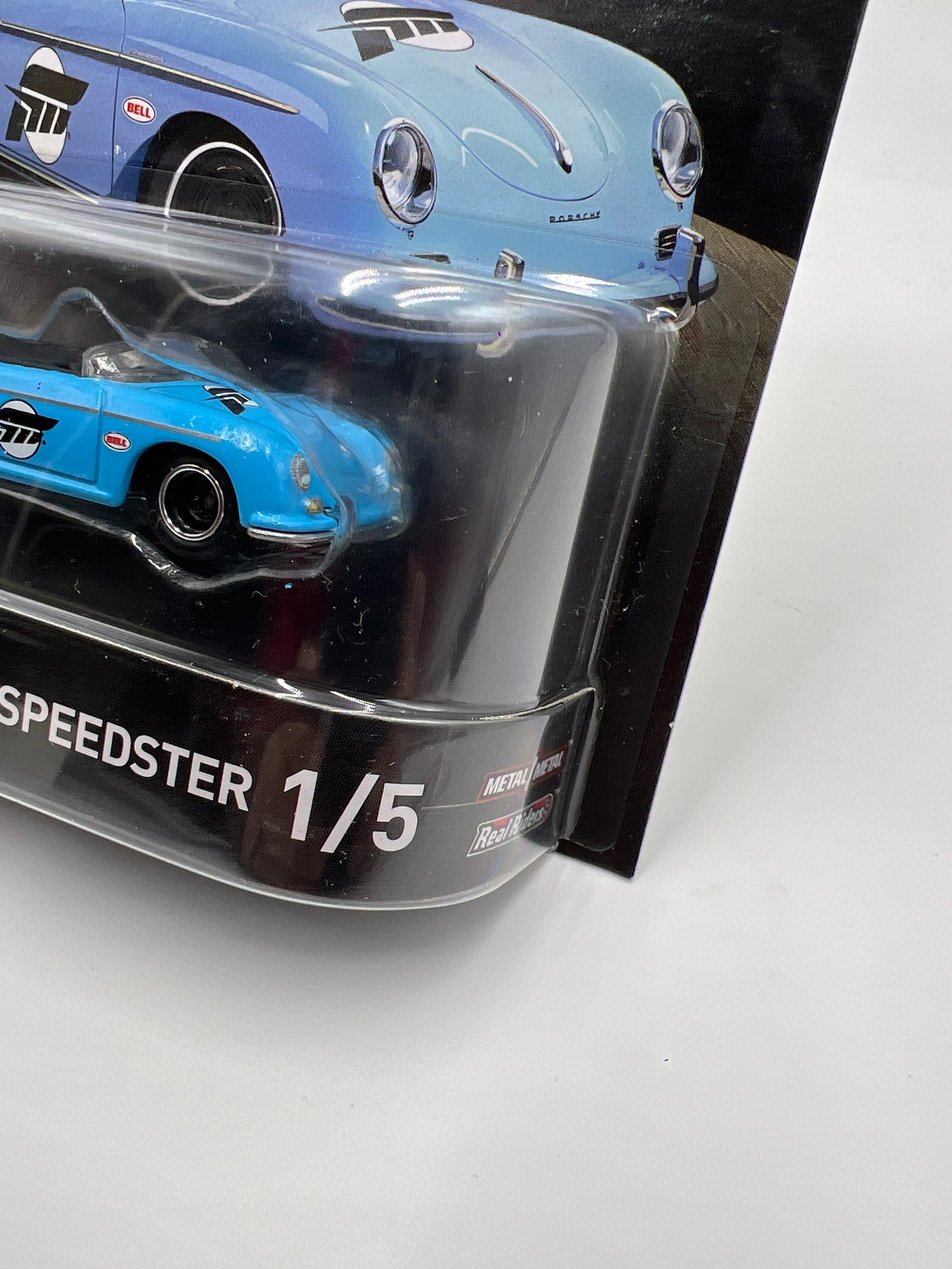 Hot Wheels Retro Entertainment Forza Motorsport #1 Porsche 356 Speedster Light Blue W/Protector