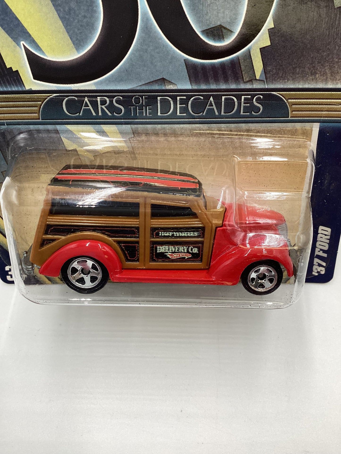 2011 Hot Wheels Cars of the Decades The 30s #2 37 Ford Red 157H