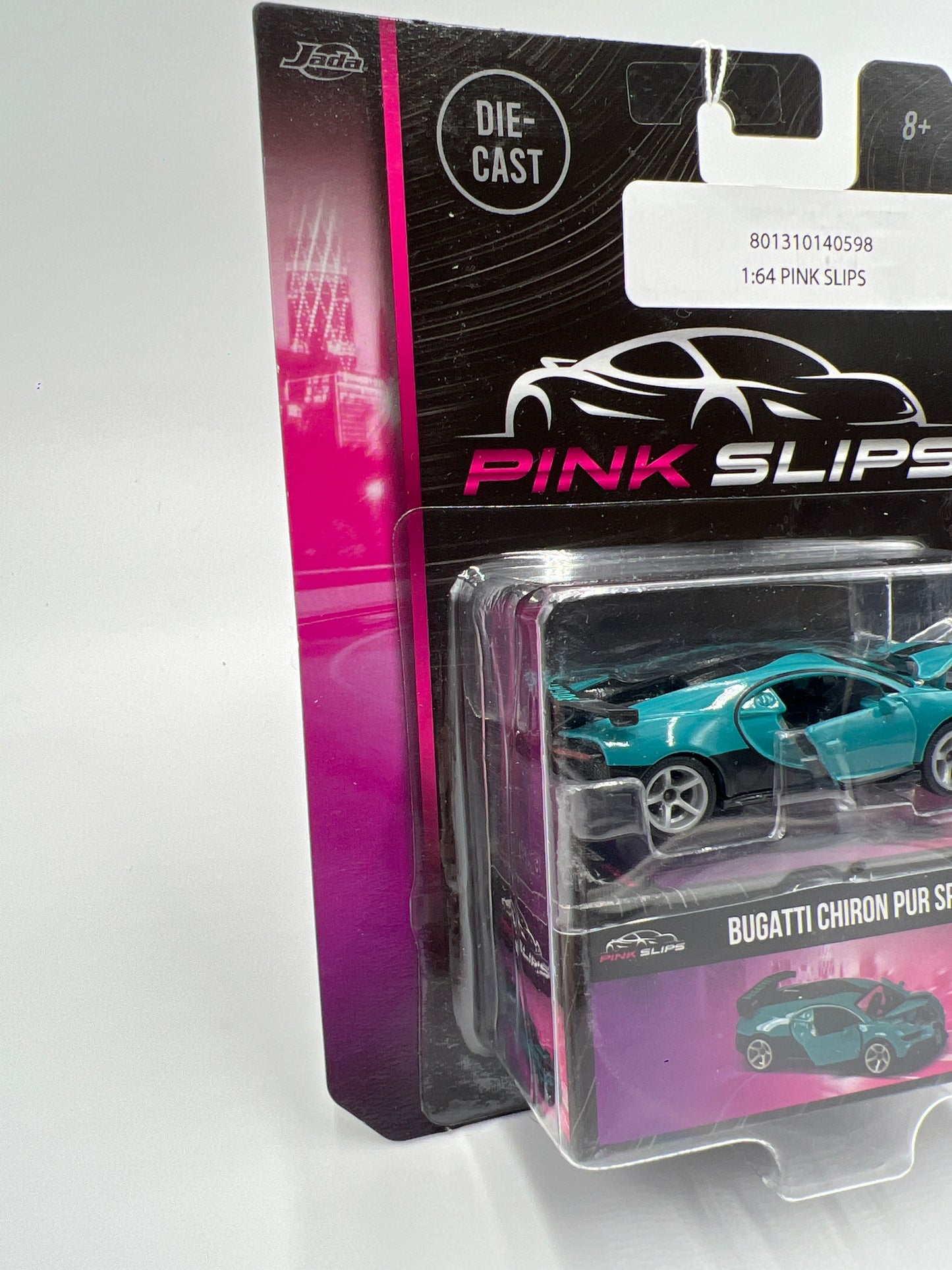Jada Pink Slips Bugatti Chiron Pur Sport Teal 110F