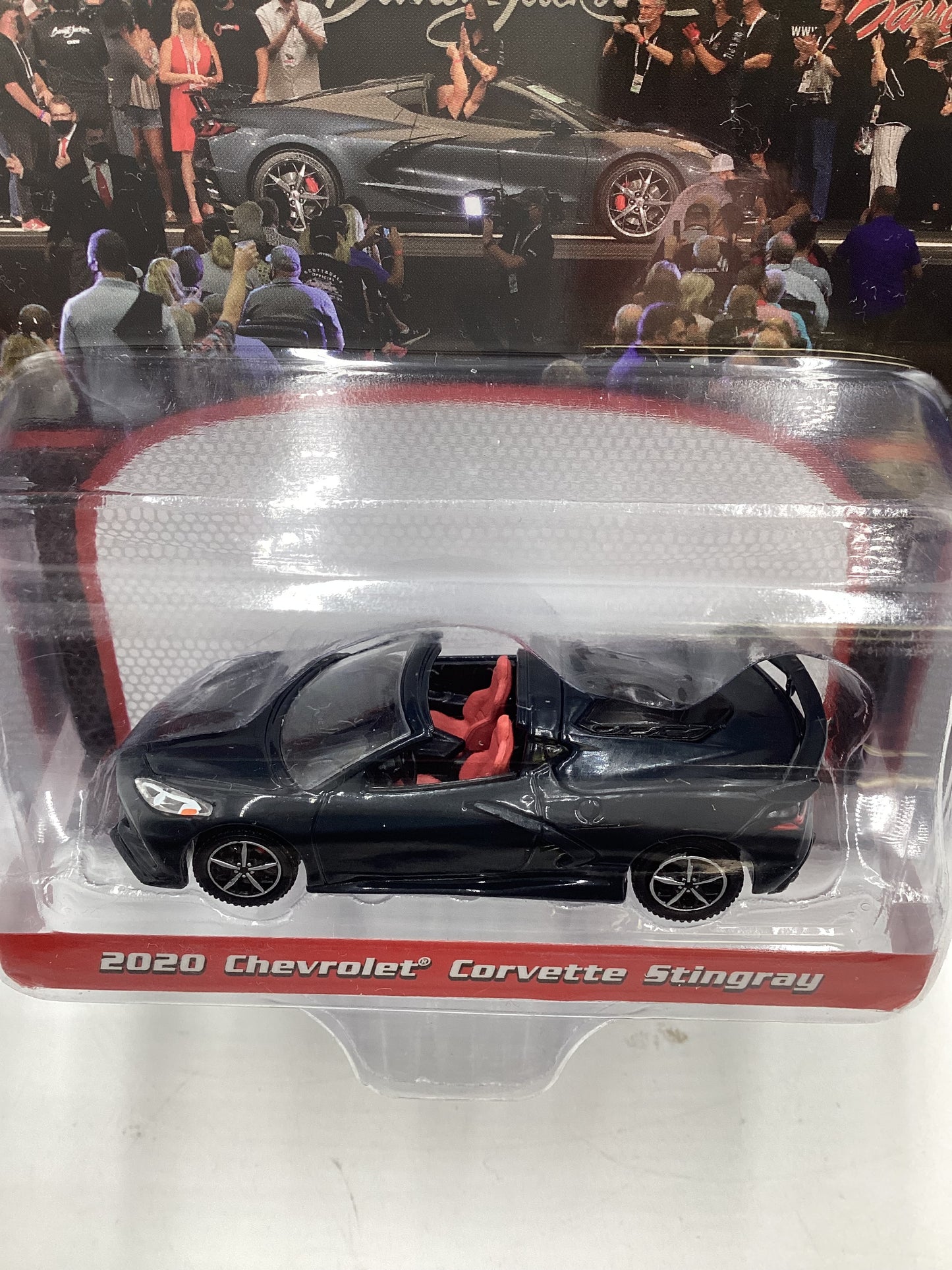 Greenlight GL Barrett Jackson Series 7 2020 Chevrolet Corvette Stingray Gray 179F