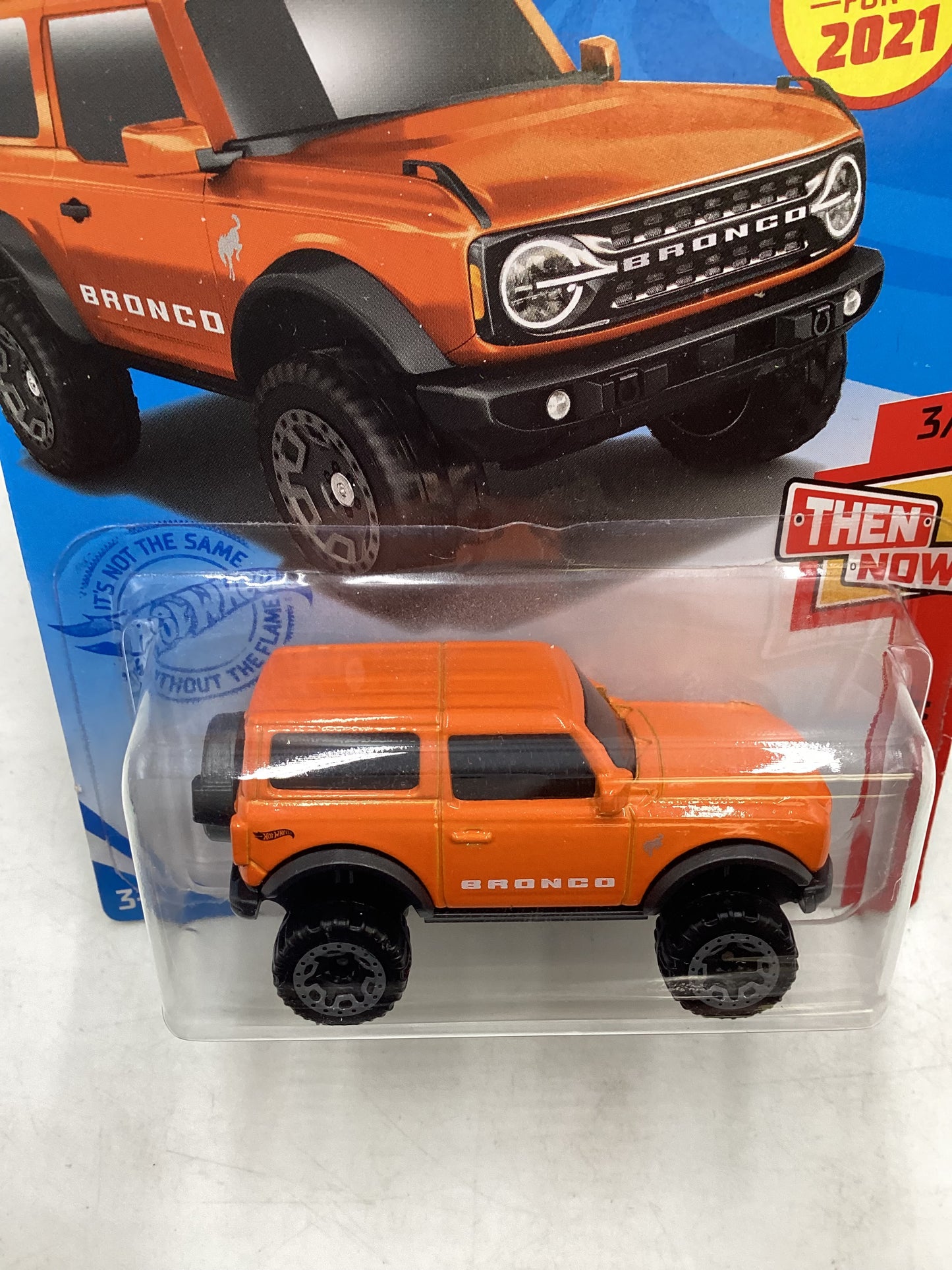 2021 Hot Wheels #100 21 Ford Bronco Orange 29B