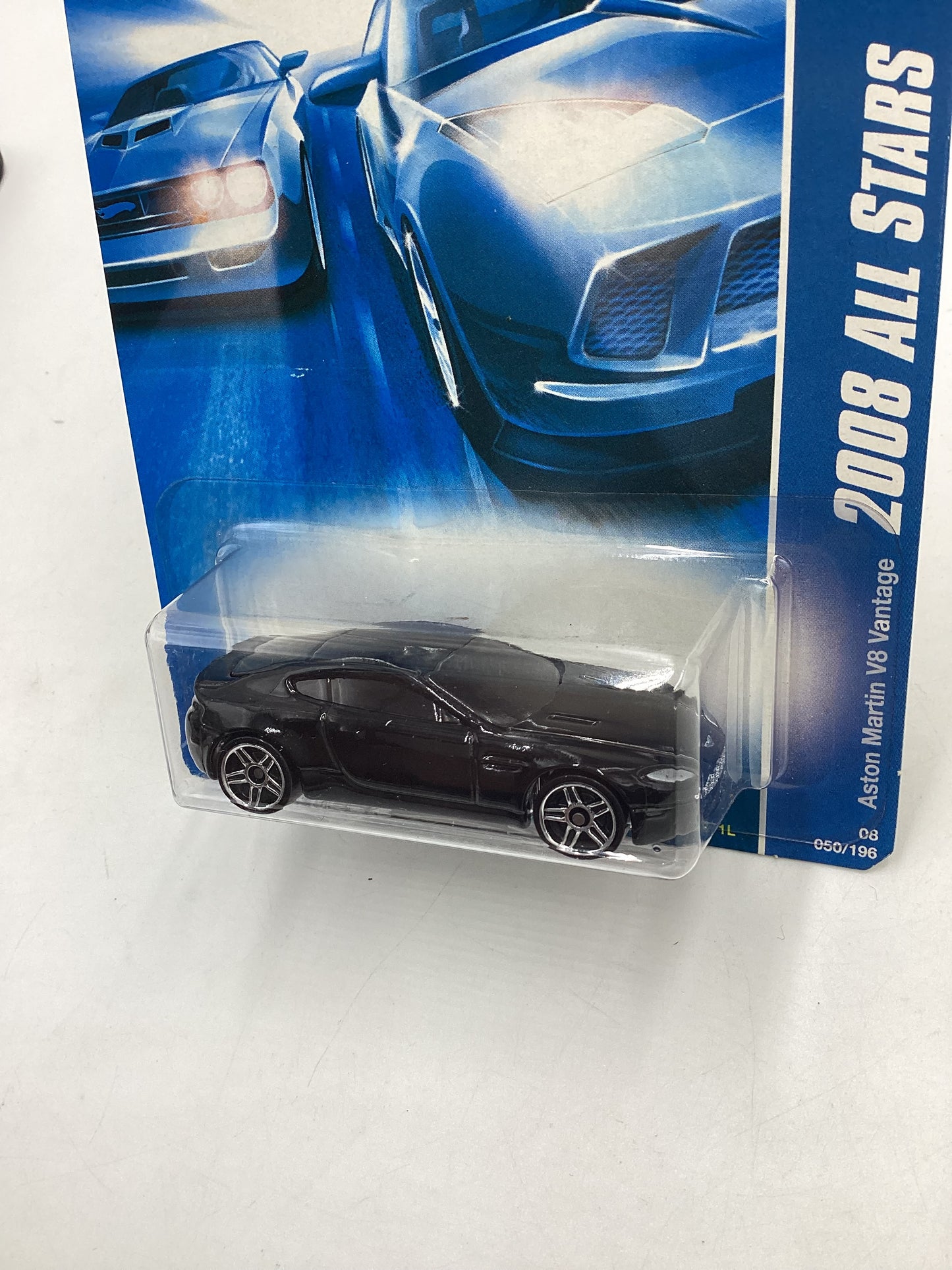 2008 Hot Wheels All Stars #050 Aston Martin V8 Vantage 105C