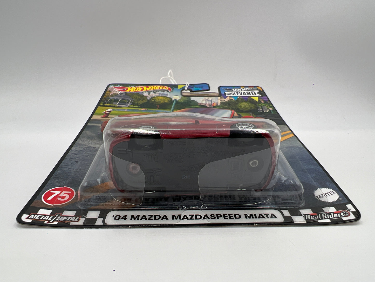 Hot Wheels Premium Boulevard #75 04 Mazda Mazdaspeed Miata Red 263B