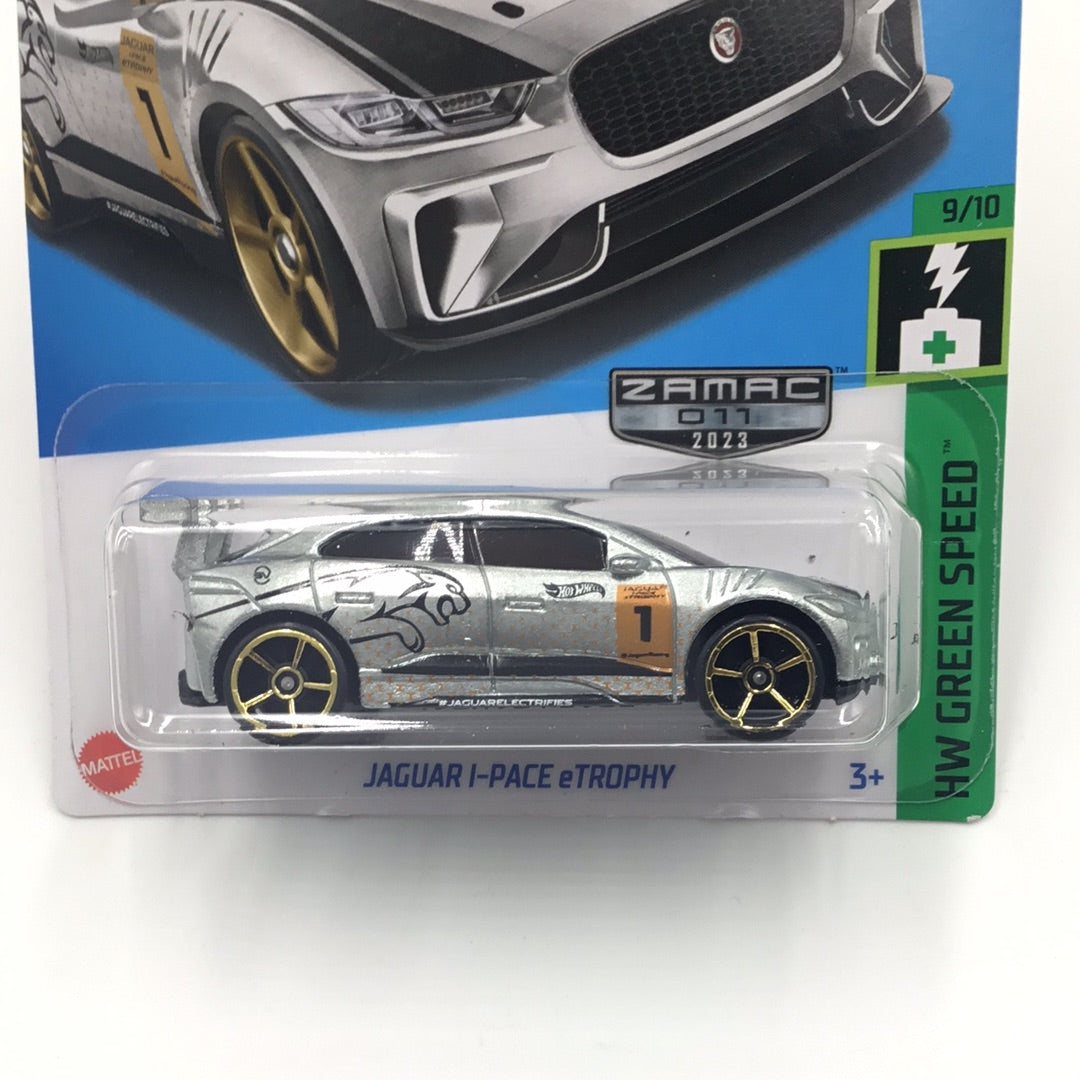 2023 hot wheels Zamac #158 Jaguar I-Pace eTrophy #11 148H