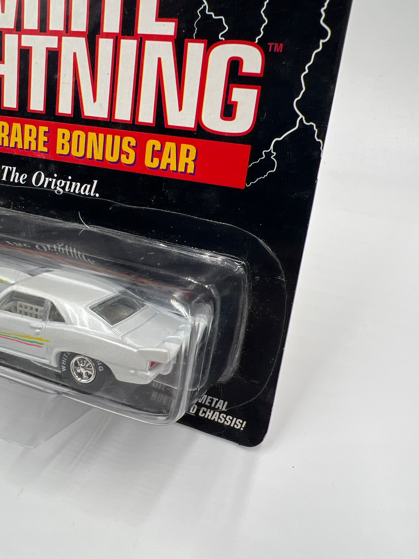 Johnny Lightning White Lightning Chase Hot Rods #229 1969 Pro Street Camaro White