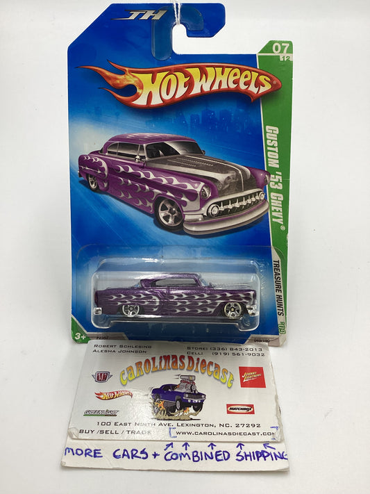 2009 Hot Wheels Treasure Hunt #049 Custom 53 Chevy Purple 274C