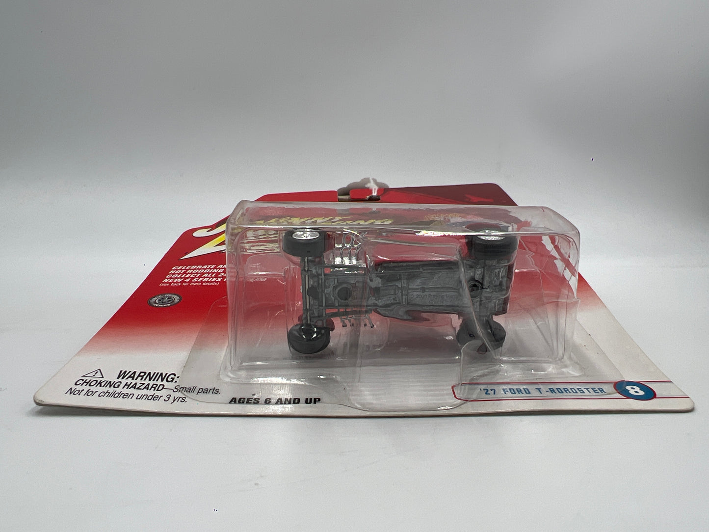 Johnny Lightning Retro Rods Series 2 #8 27 Ford T-Roadster Red 220F