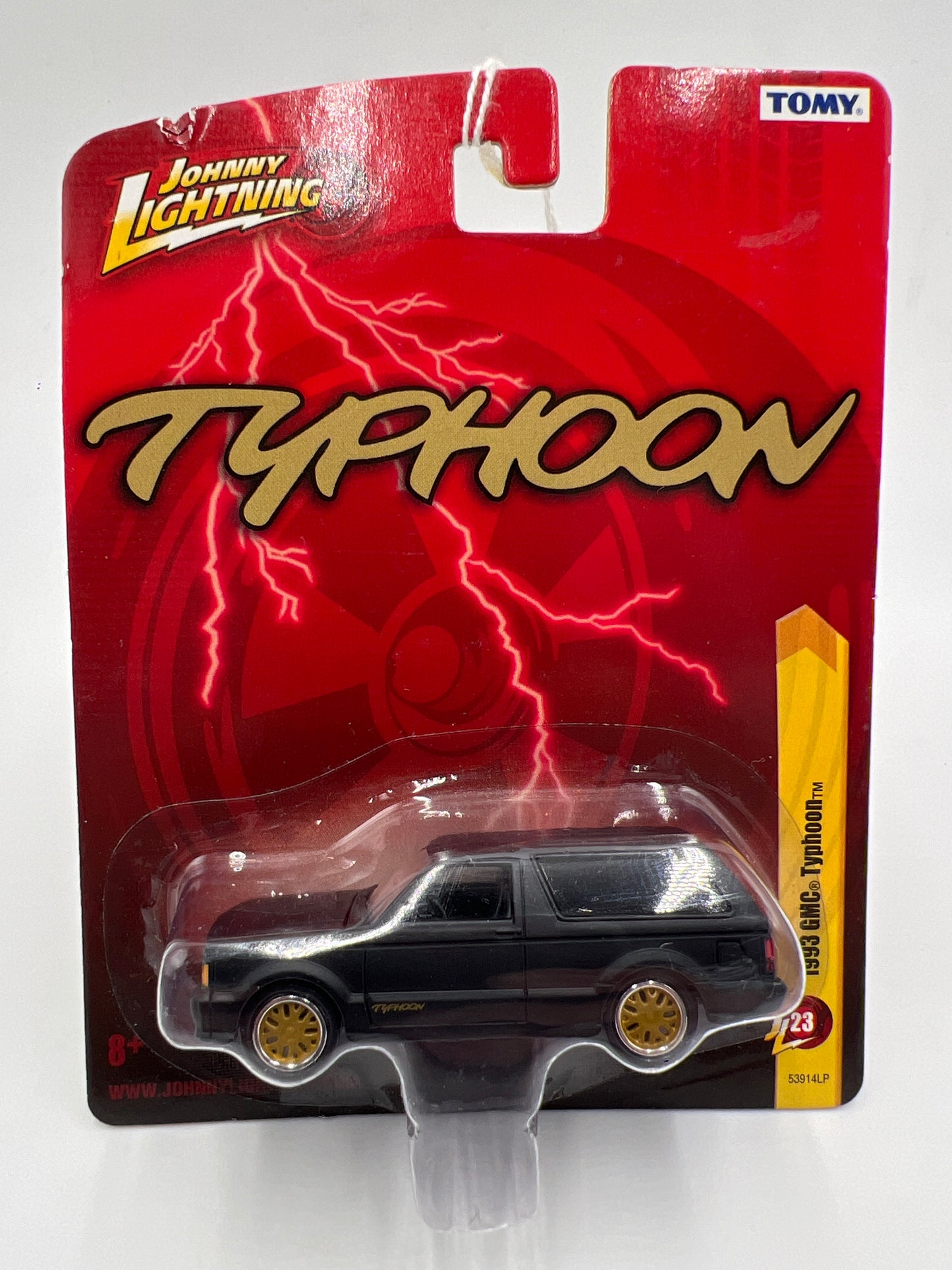 Johnny Lightning Tomy #23 1993 GMC Typhoon Black