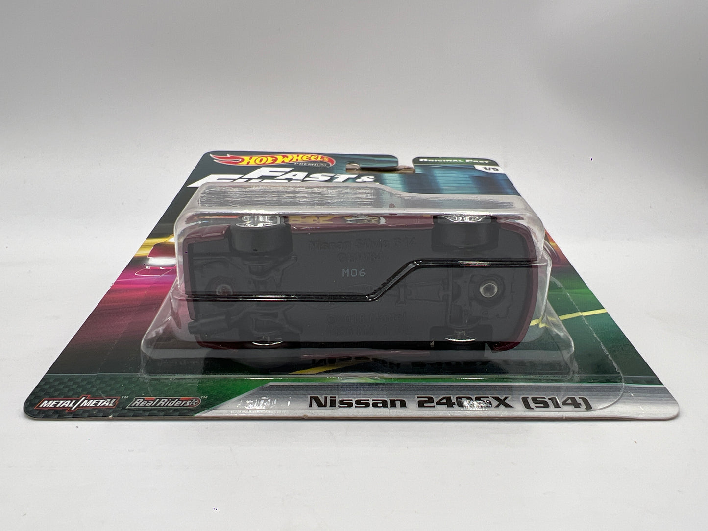 Hot Wheels Fast & Furious Original Fast #1 Nissan 240SX S14 Red W/Protector