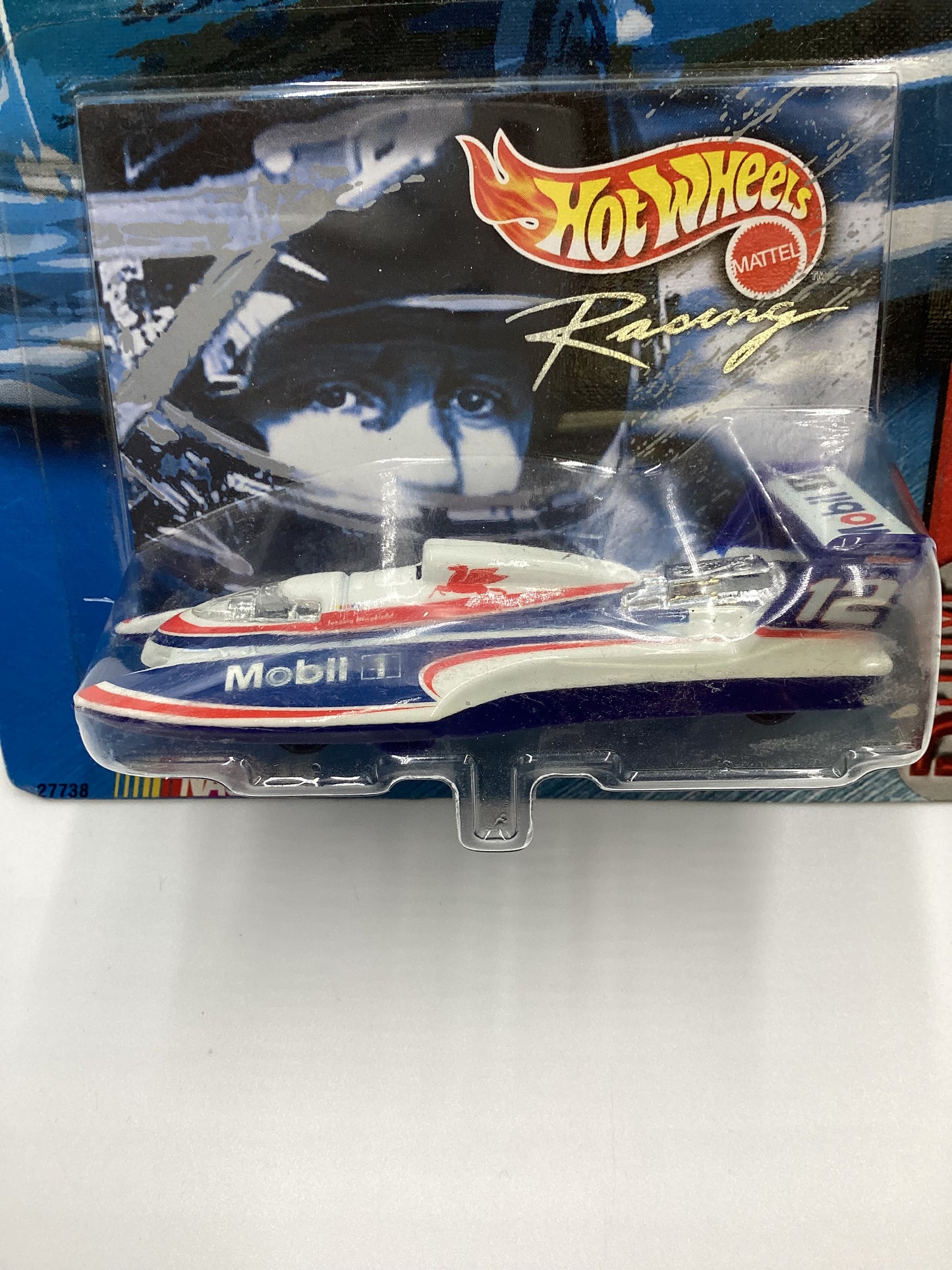 Hot Wheels Racing Hydroplane Series #4 Mobil 1 Hydroplane *Cracked Blister*