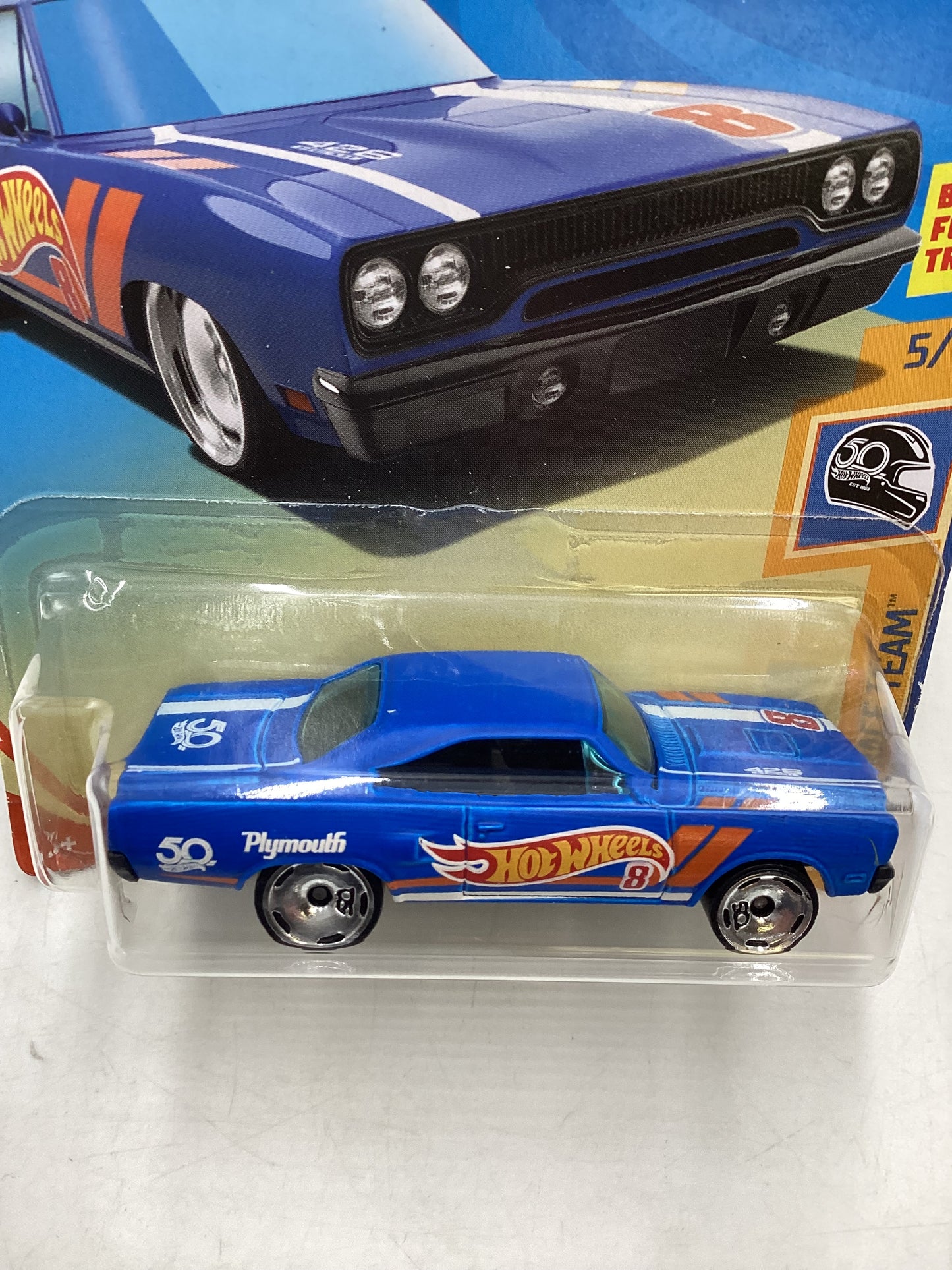 2018 Hot Wheels #308 70 Road Runner 45B