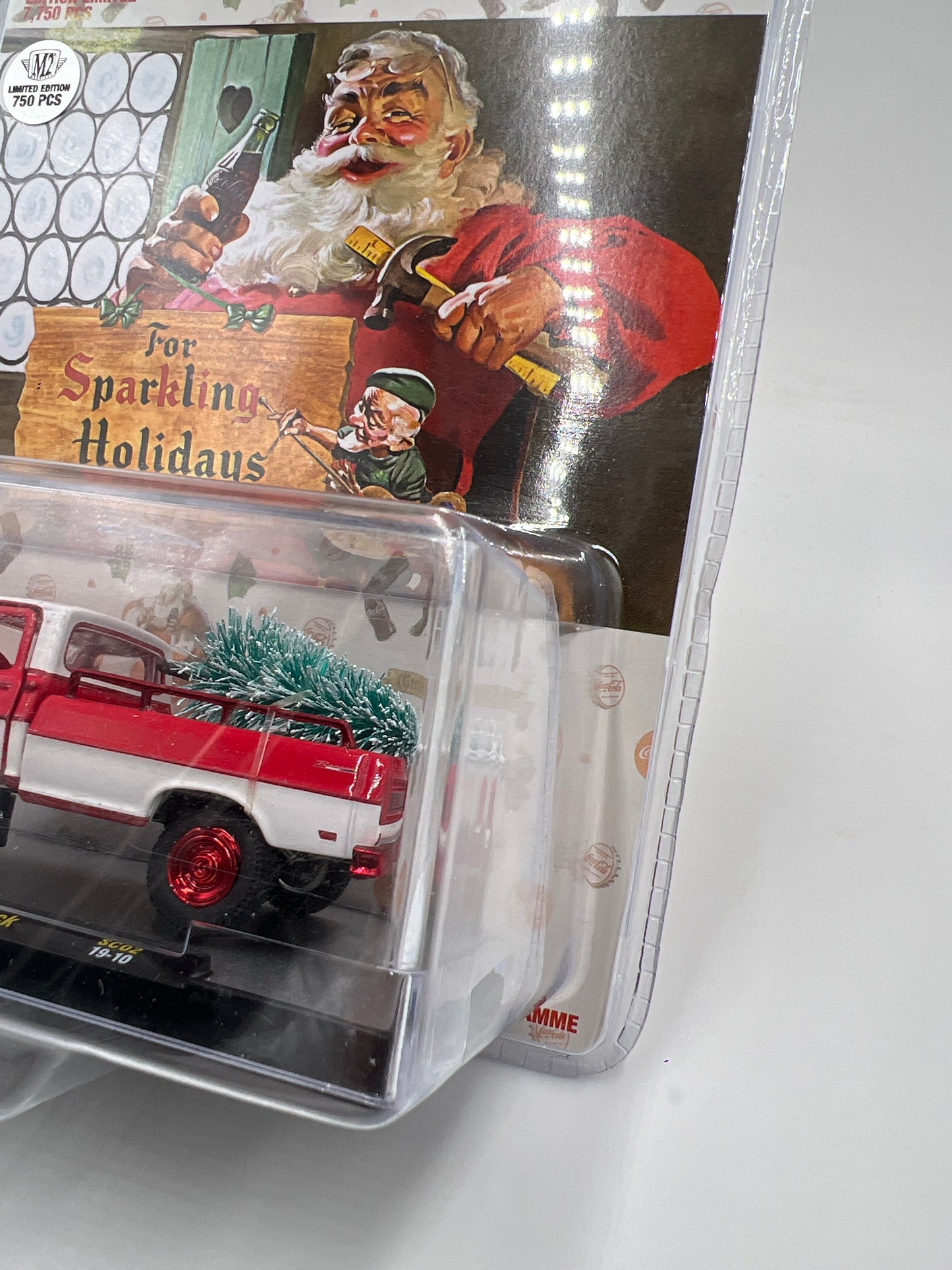 M2 Machines Coca Cola CHASE 1969 Ford F-100 Ranger Truck Red/White SC02