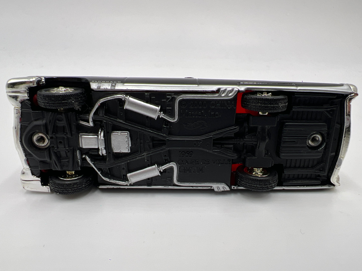 2001 Hot Wheels Collectibles 1/64 Acrylic Hard Rock Cafe 1959 Cadillac Coupe De Ville Black Loose