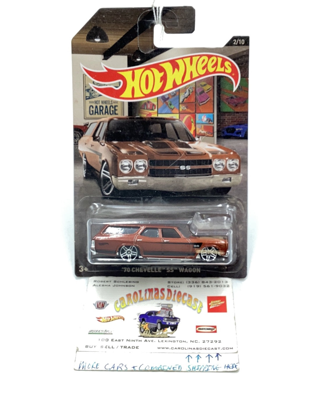 Hot Wheels Garage 2/10 70 Chevelle SS Wagon 151A