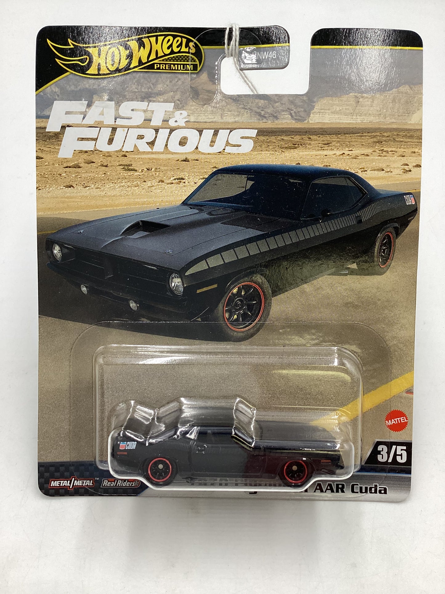 Hot wheels 2024 Gold Label Fast and Furious #3 1970 Plymouth AAR Cuda 246L