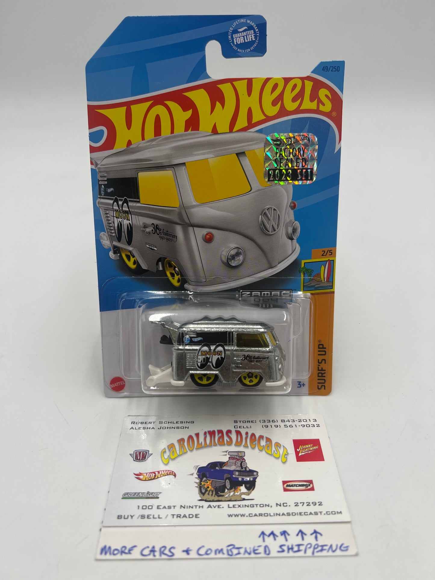 2023 Hot Wheels #49 Kool Kombi Zamac 004 Factory Sealed W/ Protector