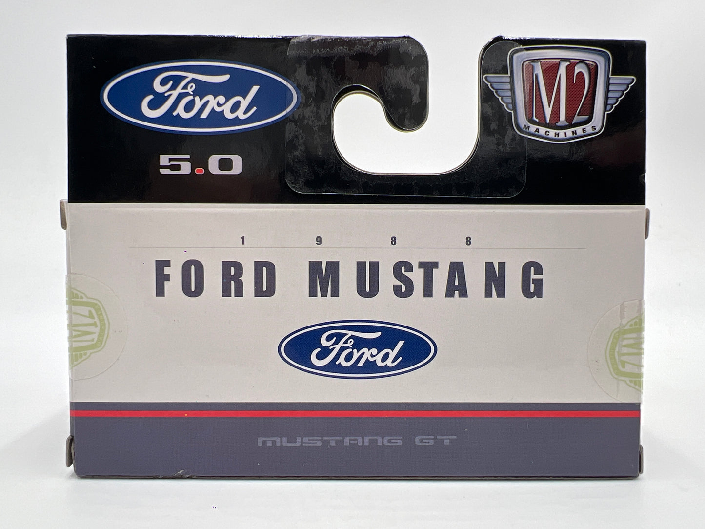 2025 M2 Machines Detroit Muscle 1988 Ford Mustang GT Foxbody White R87