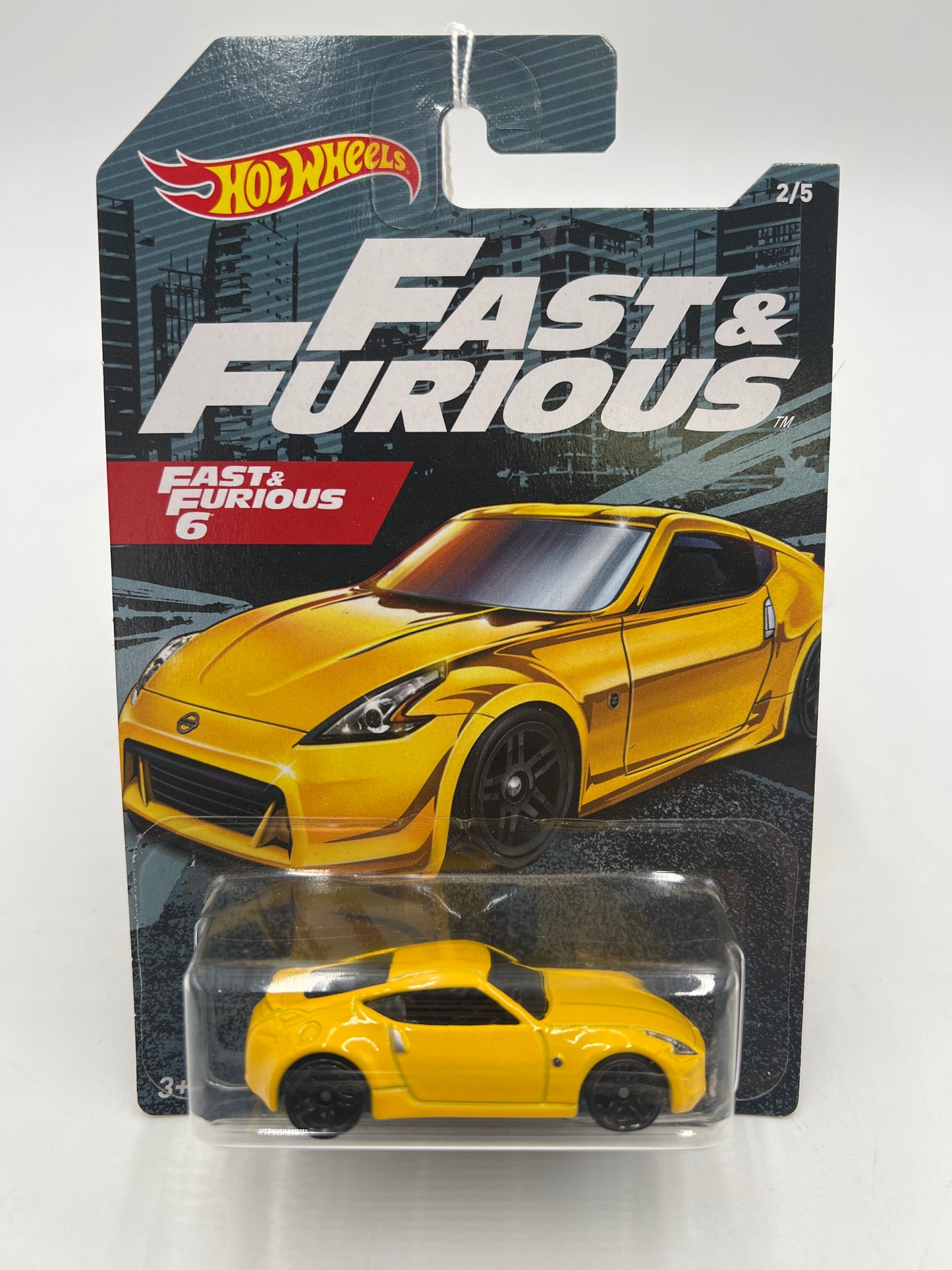 2020 Hot Wheels Fast and Furious 6 #2 Nissan 370Z Yellow 70B