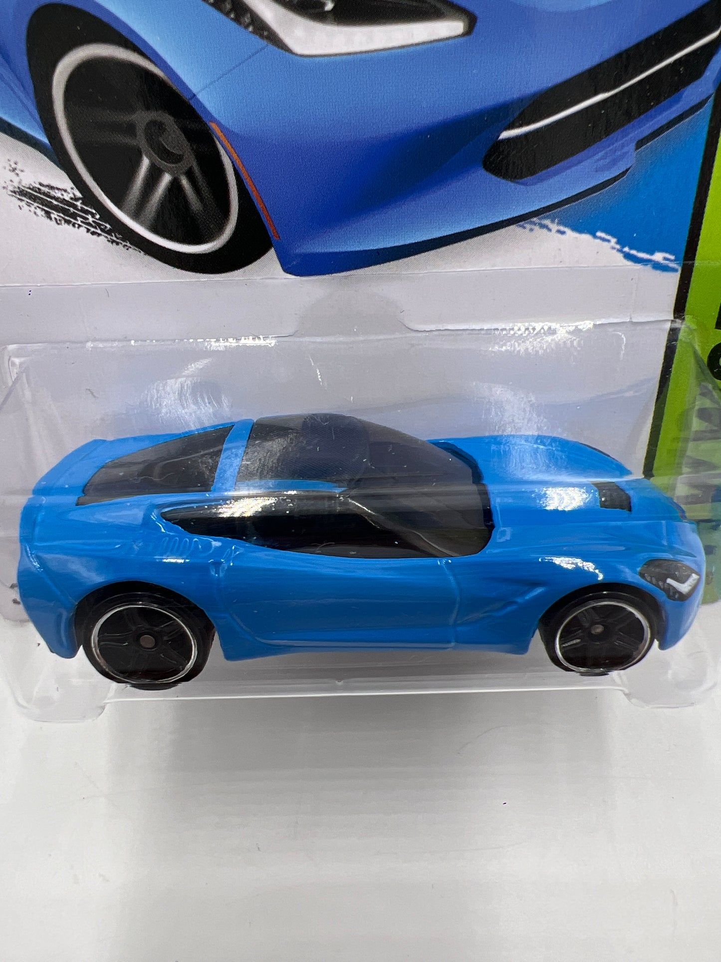 2014 Hot Wheels Workshop #207 2014 Corvette Stingray Blue