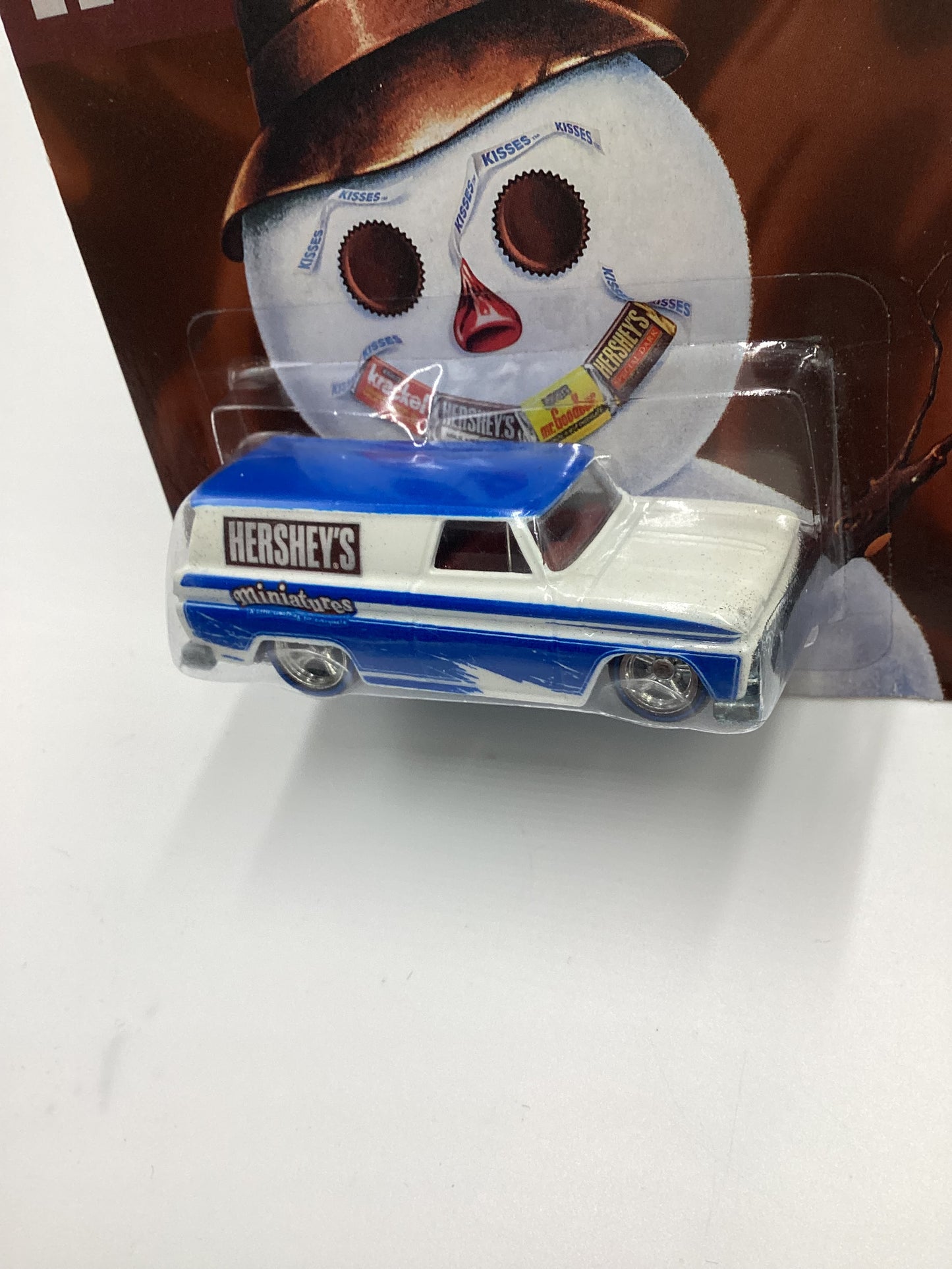 Hot wheels Premium Hersheys 64 GMC Panel White/Blue 269H