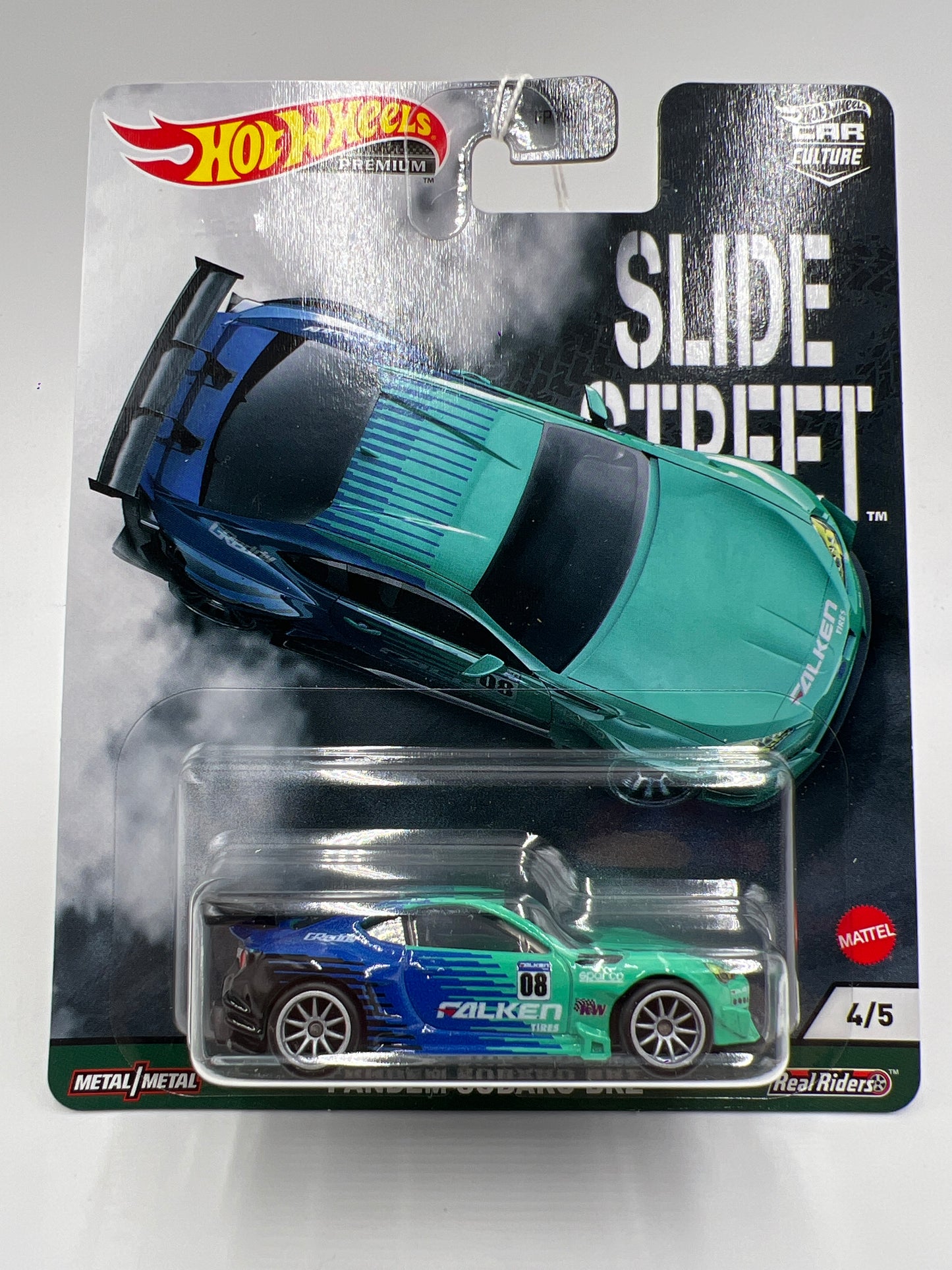 Hot Wheels Premium Slide Street #4 Pandem Subaru BRZ Falken 245K