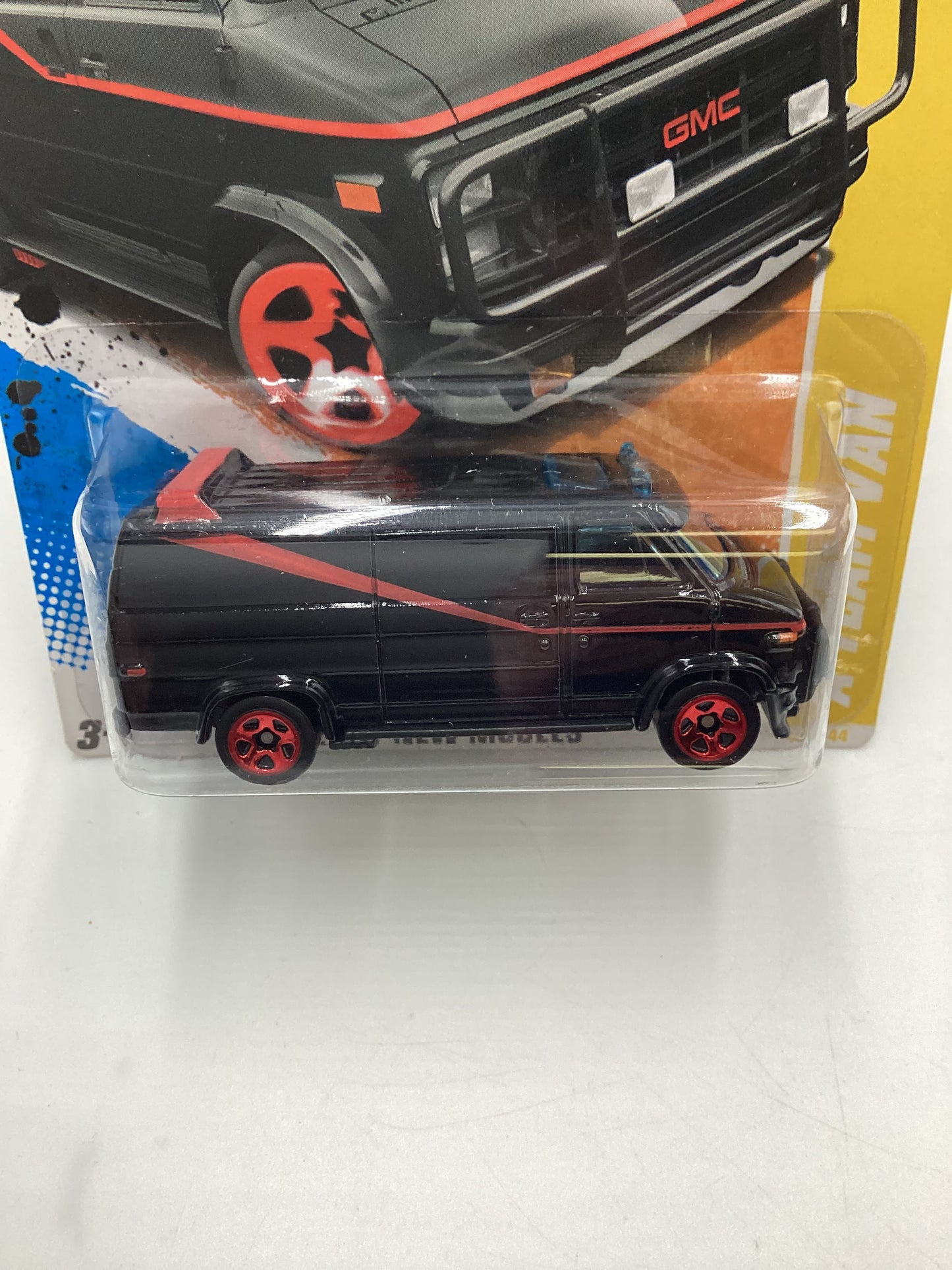 2011 Hot wheels #39 A Team Van Black with protector