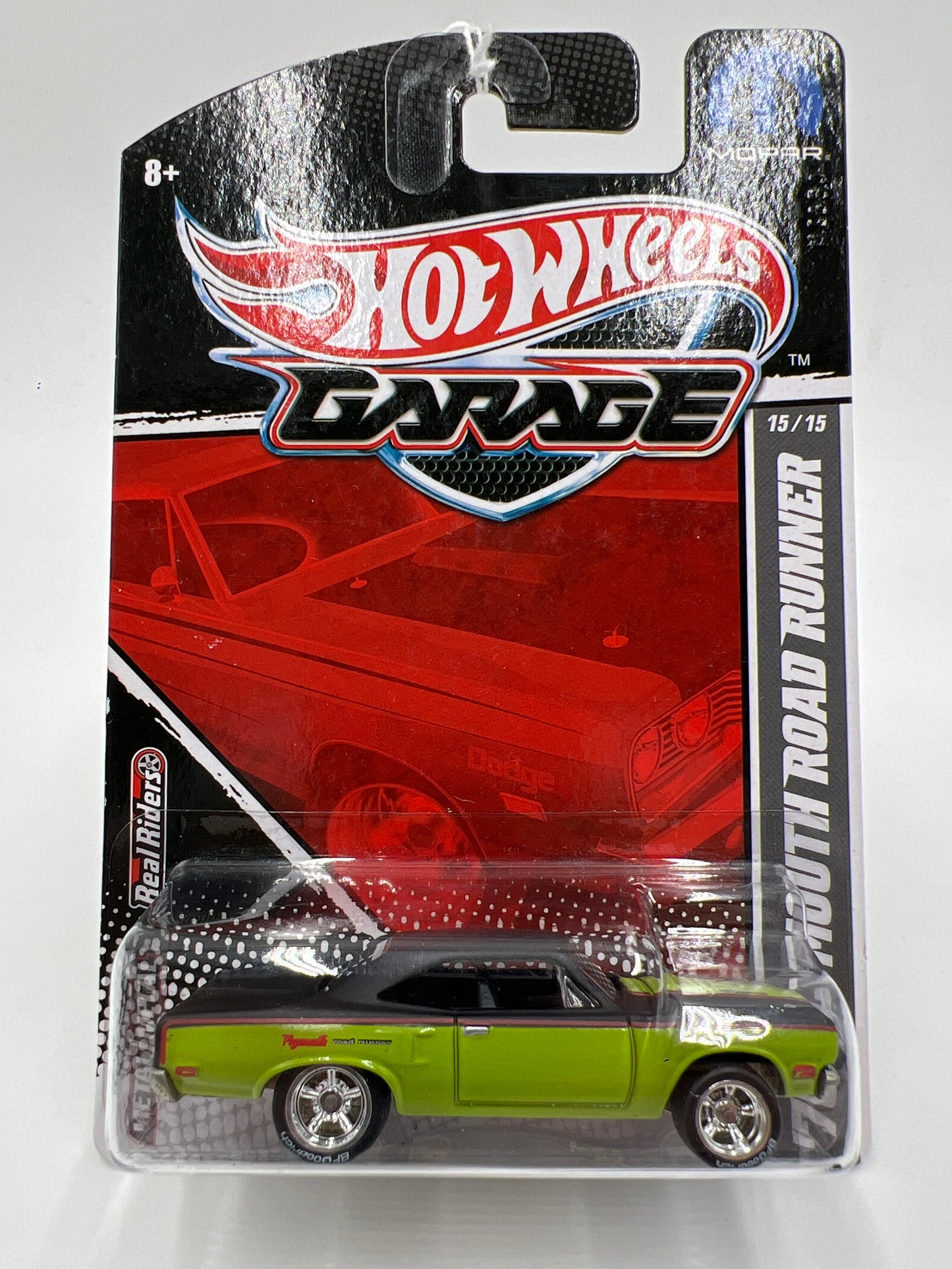 Hot Wheels Premium Garage Mopar Series #15 70 Plymouth Road Runner Green/Black