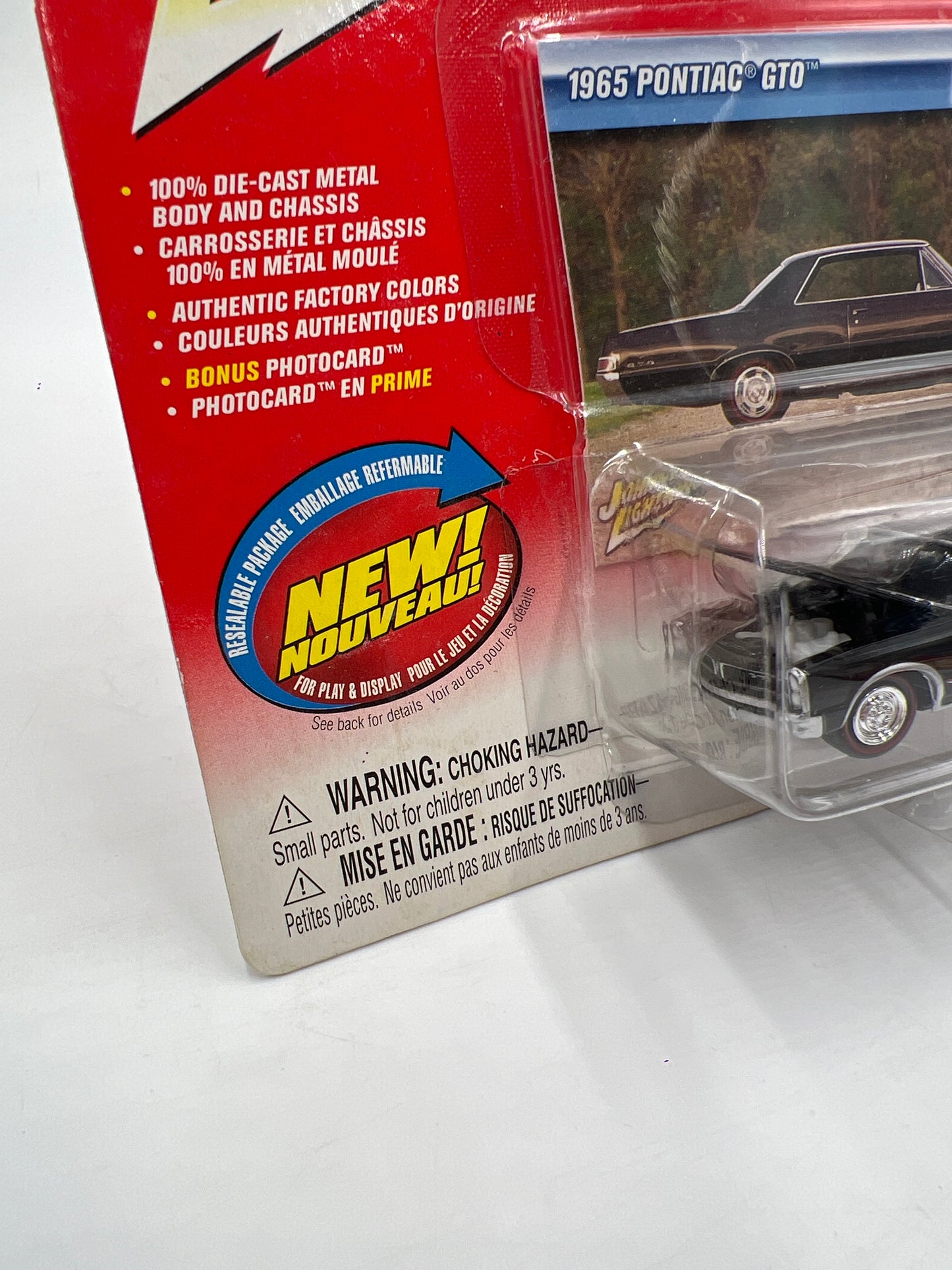 Johnny Lightning Muscle Cars USA #22 1965 Pontiac GTO Black