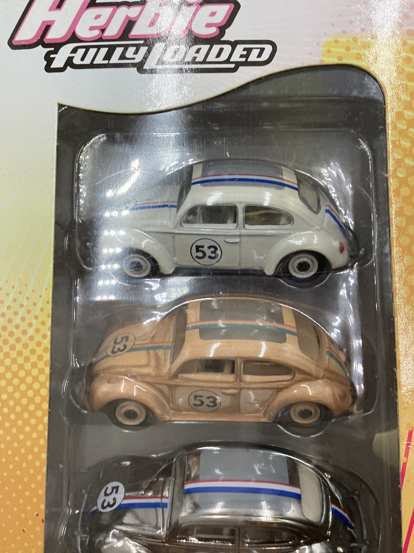 Johnny Lightning Herbie Fully Loaded 5 Car Set VHTF