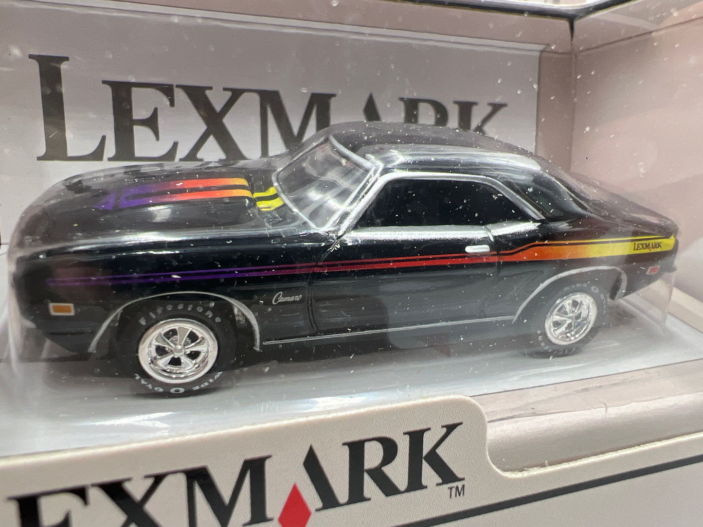 Johnny Lightning Lexmark 1969 Chevrolet Camaro Black