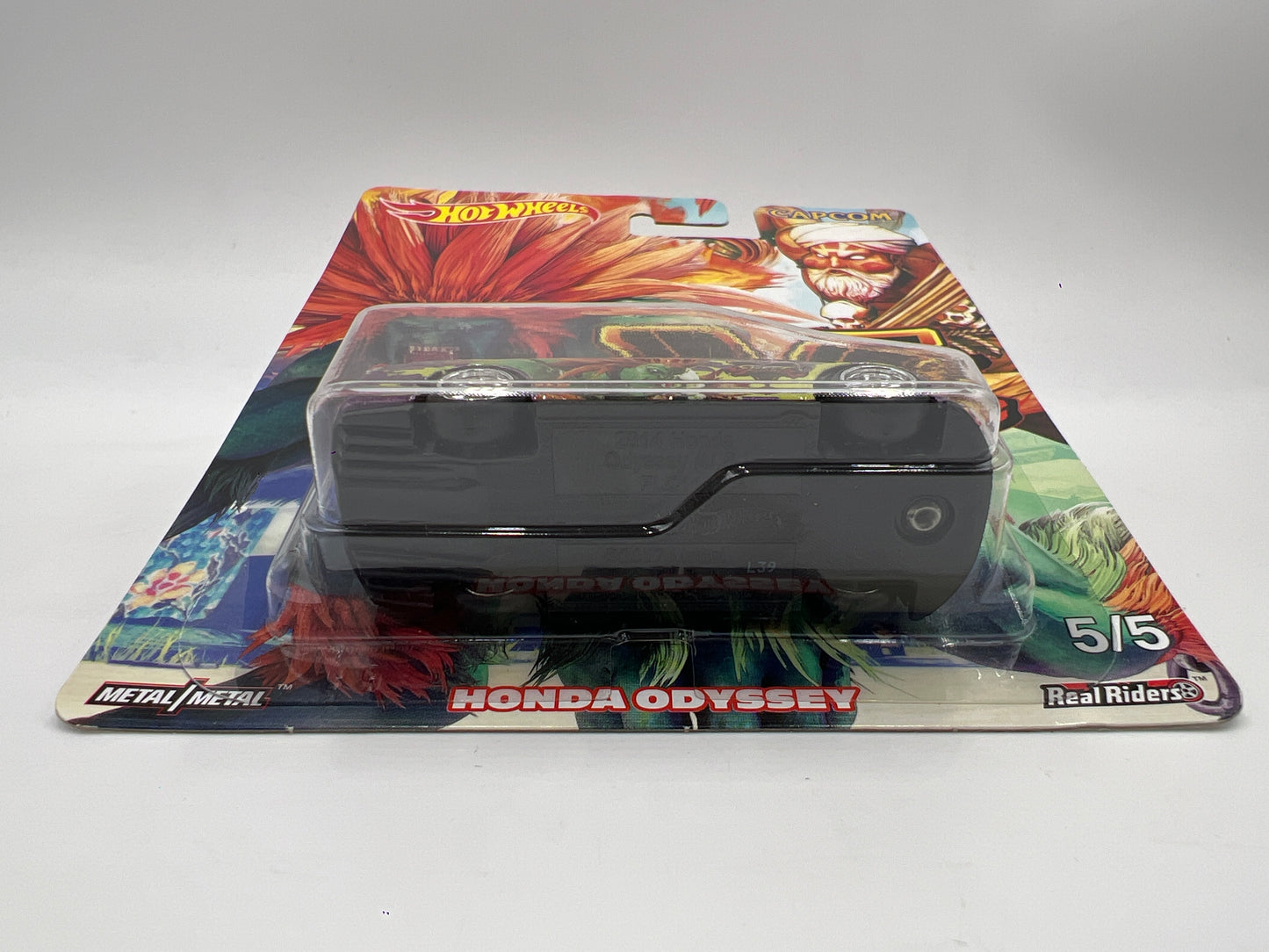 Hot Wheels Capcom Street Fighter #5 Honda Odyssey Purple W/Protector