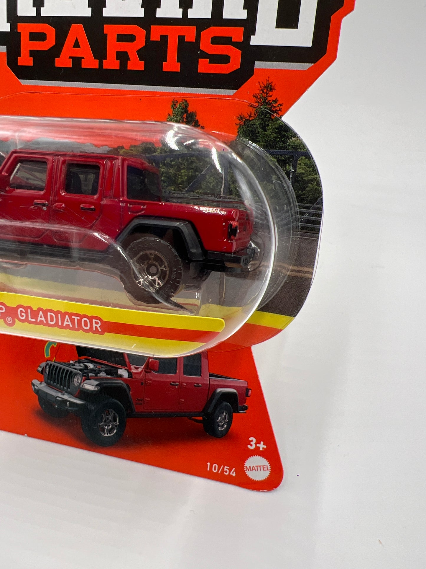 Matchbox Moving Parts #10 Jeep Gladiator Red 164F