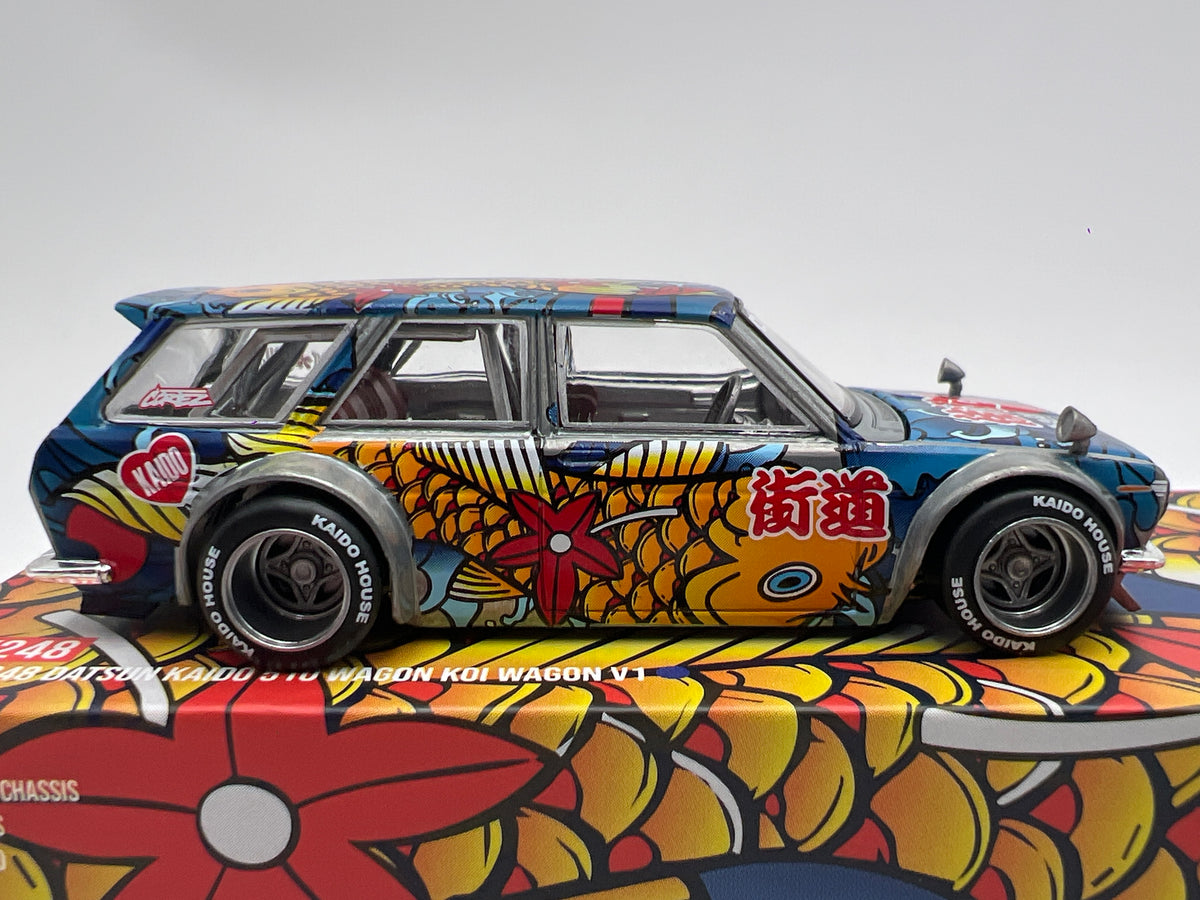 Mini GT x Kaido House #248 CHASE Datsun Kaido 510 Wagon Koi Wagon V1