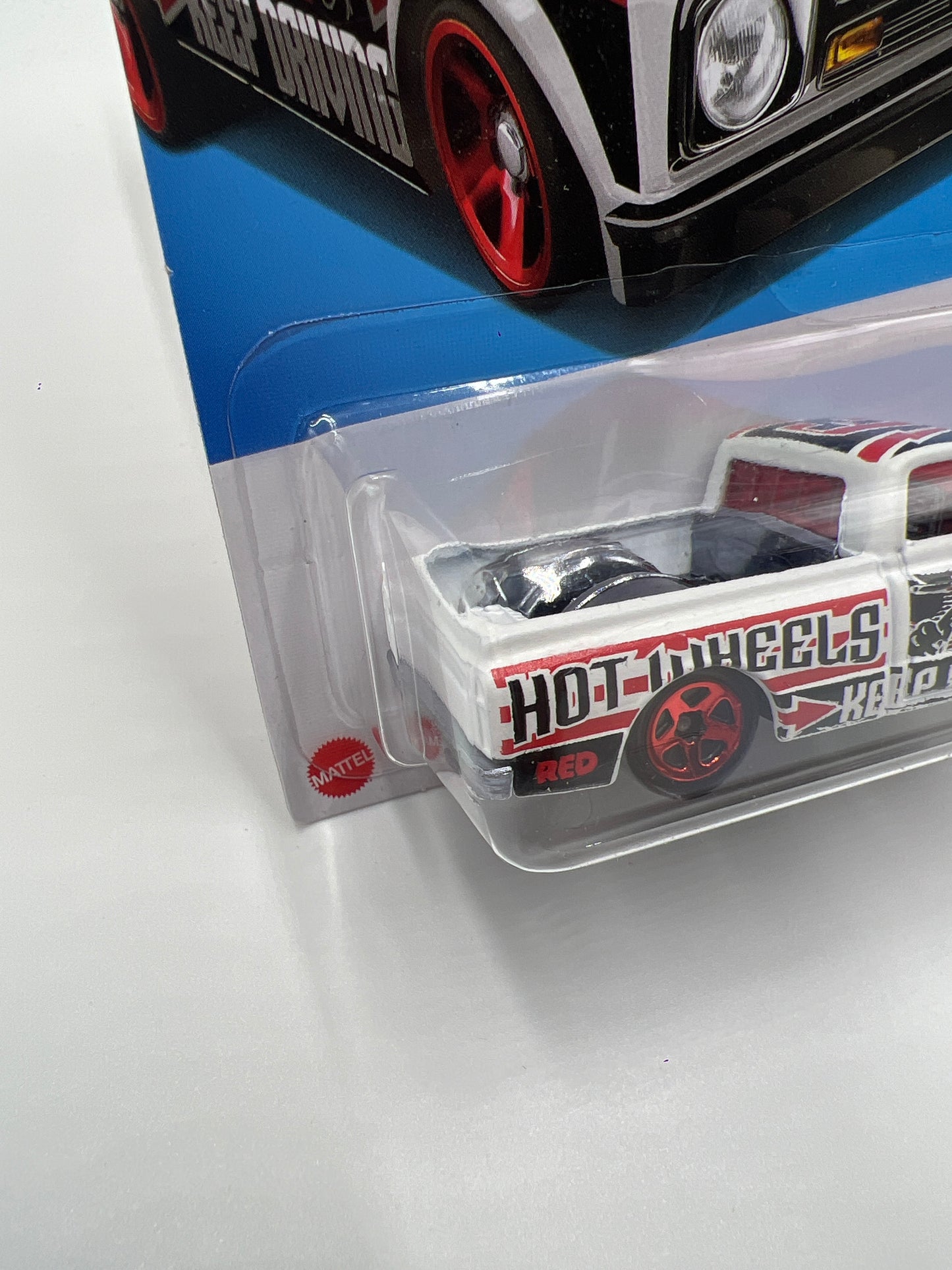 2024 Hot Wheels Target Exclusive Red Edition #83 67 Chevy C10 White 145C
