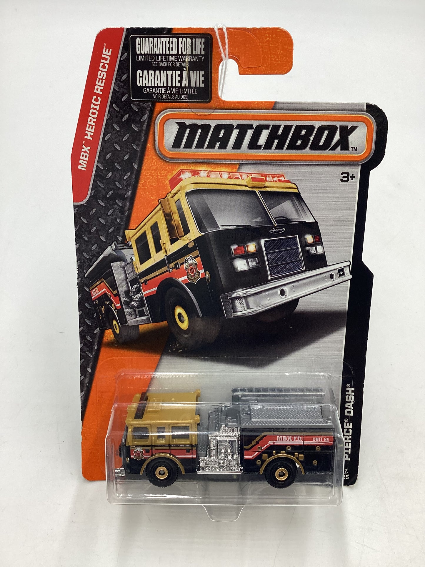 2016 MB Heroic Rescue #77 Pierce Dash Fire Truck Black 206C