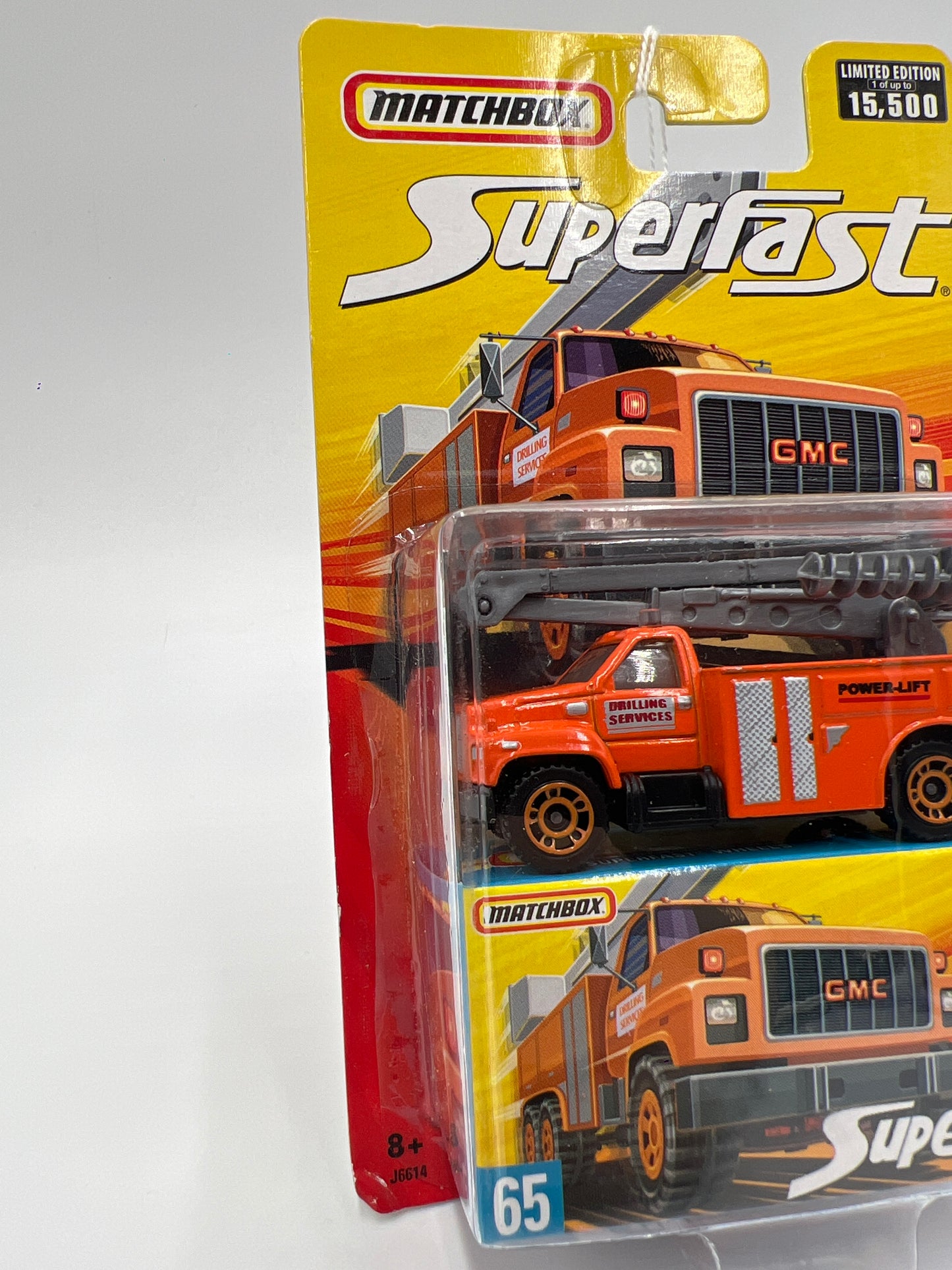 Matchbox Superfast #65 GMC Bucket Truck Orange