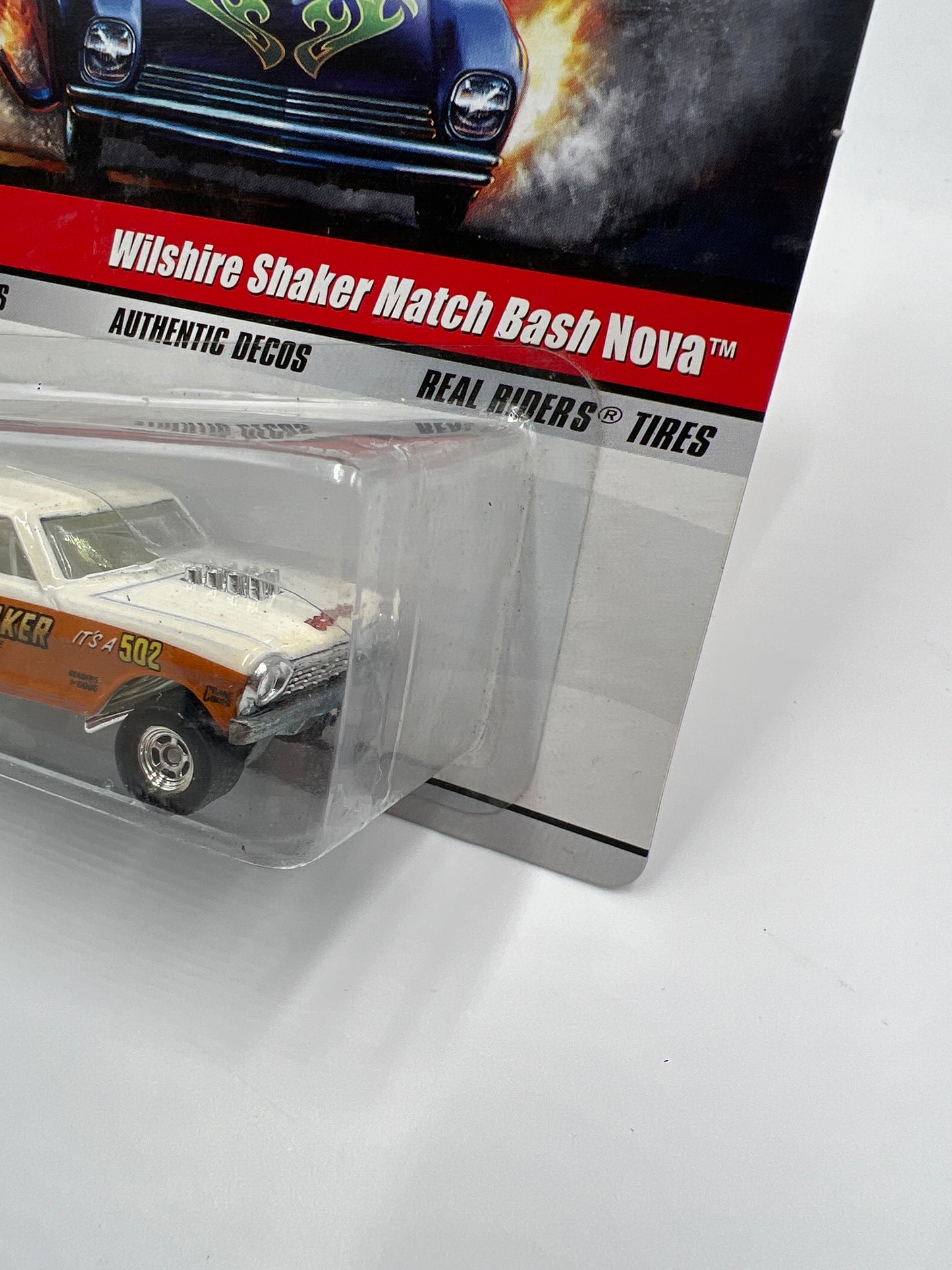 Hot Wheels Premium Drag Strip Demons #13 Wilshire Shaker Match Bash Nova Orange/White 245B