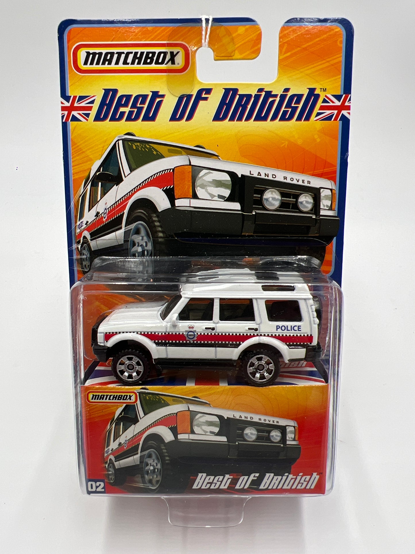 Matchbox Best Of British #2 Land Rover Discovery Police White