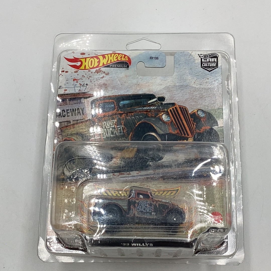 Hot Wheels Drag strip demon 33 Willys Chase with protector