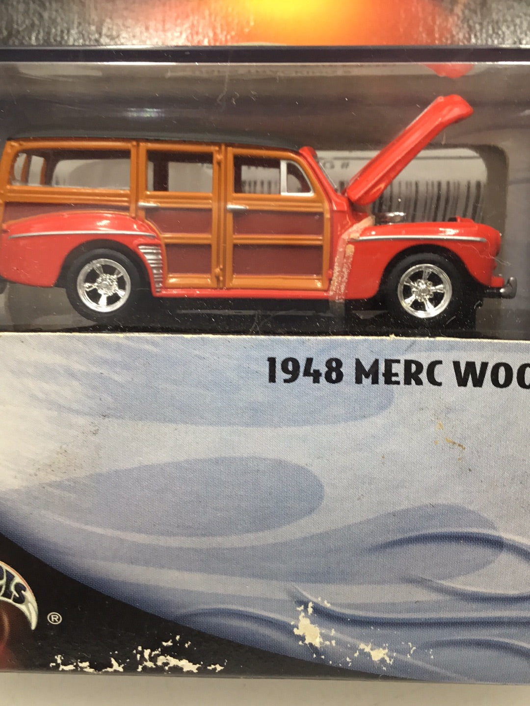 Hot Wheels Black Box 100% 1948 Merc Woody (Curved Card)