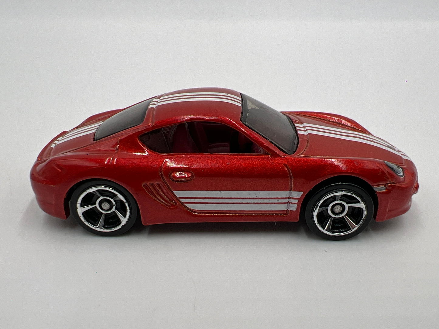 2017 Hot Wheels 1/64 VHTF Variation Multipack Exclusive Porsche Cayman S Red W/MC5 Wheels Loose