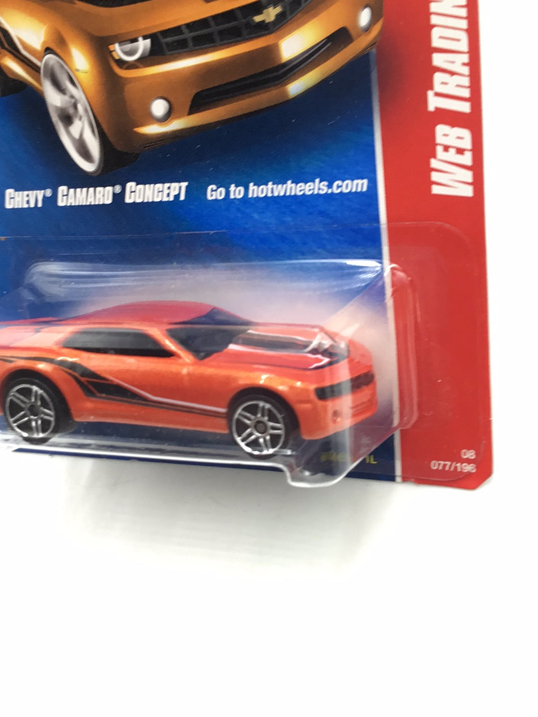 2008 Hot wheels #77 Chevy Camaro concept Z8