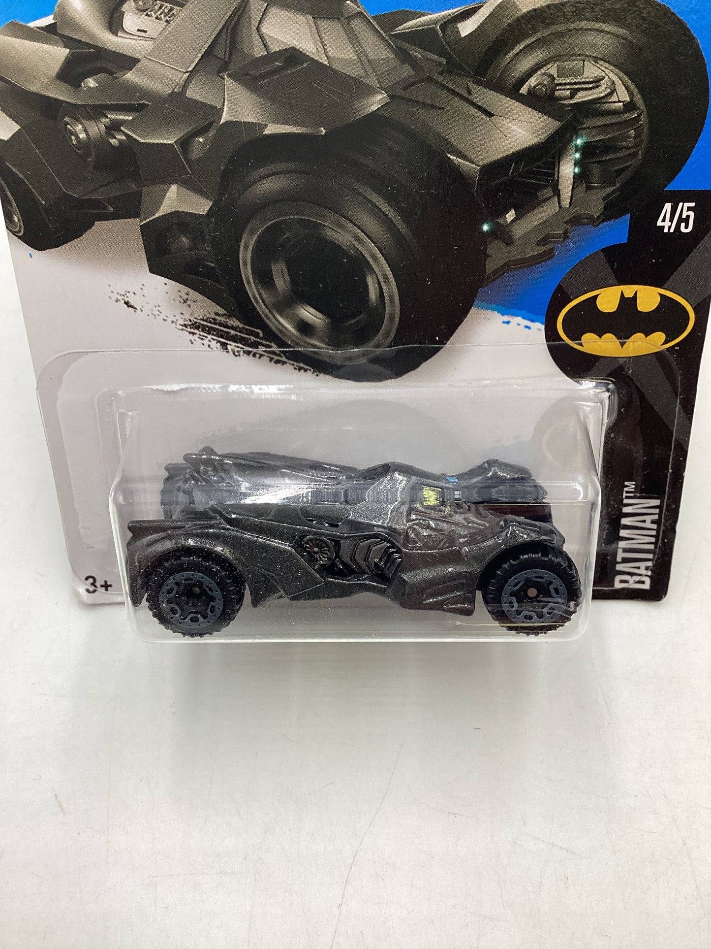 2016 Hot wheels #229 Batman Arkham Knight Batmobile 114H