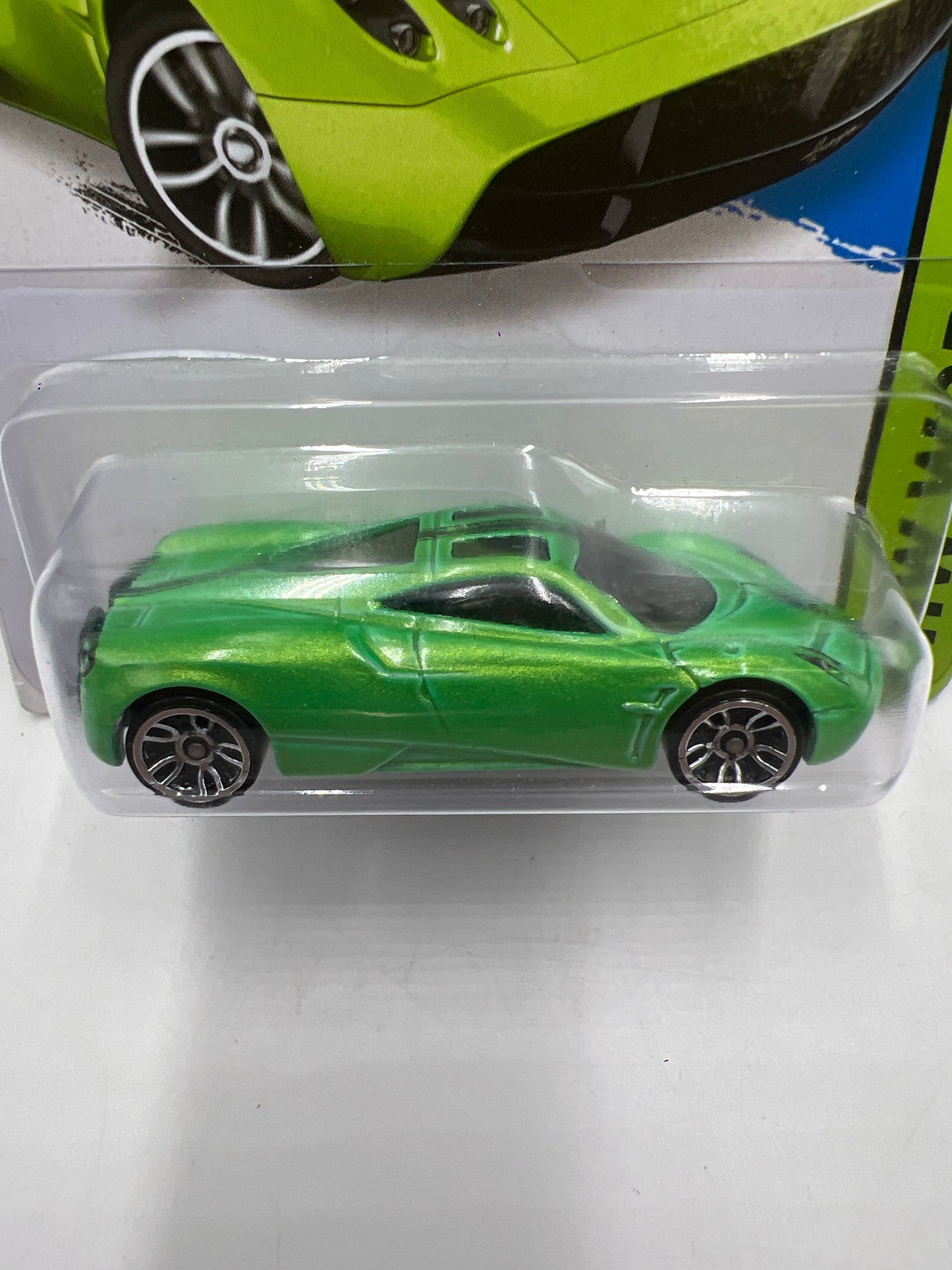 2014 Hot Wheels Workshop #198 Pagani Huayra Green 104E