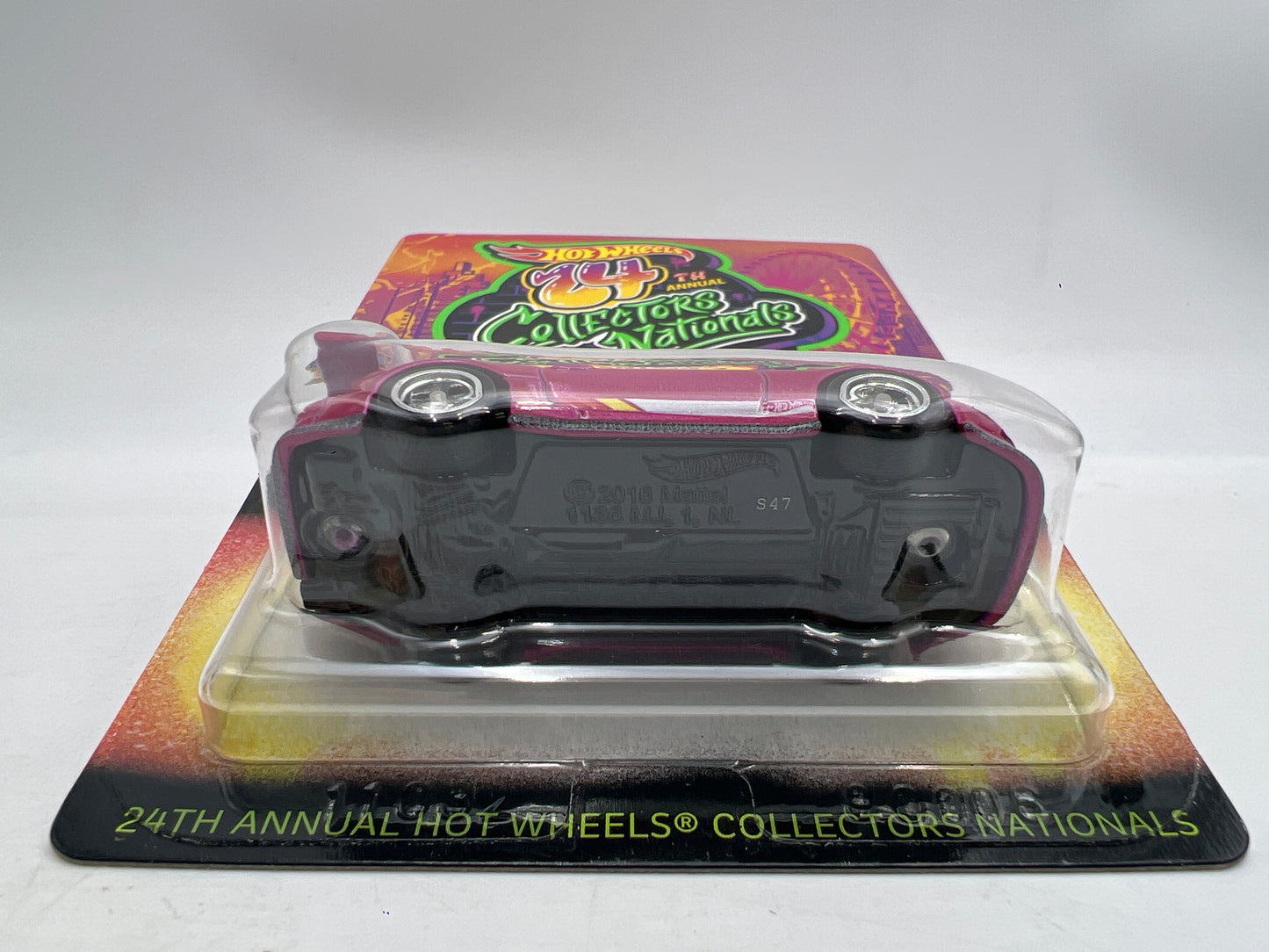 2024 Hot Wheels 24th Annual Collector Nationals #4738/6200 Toyota Supra Pink W/Protector