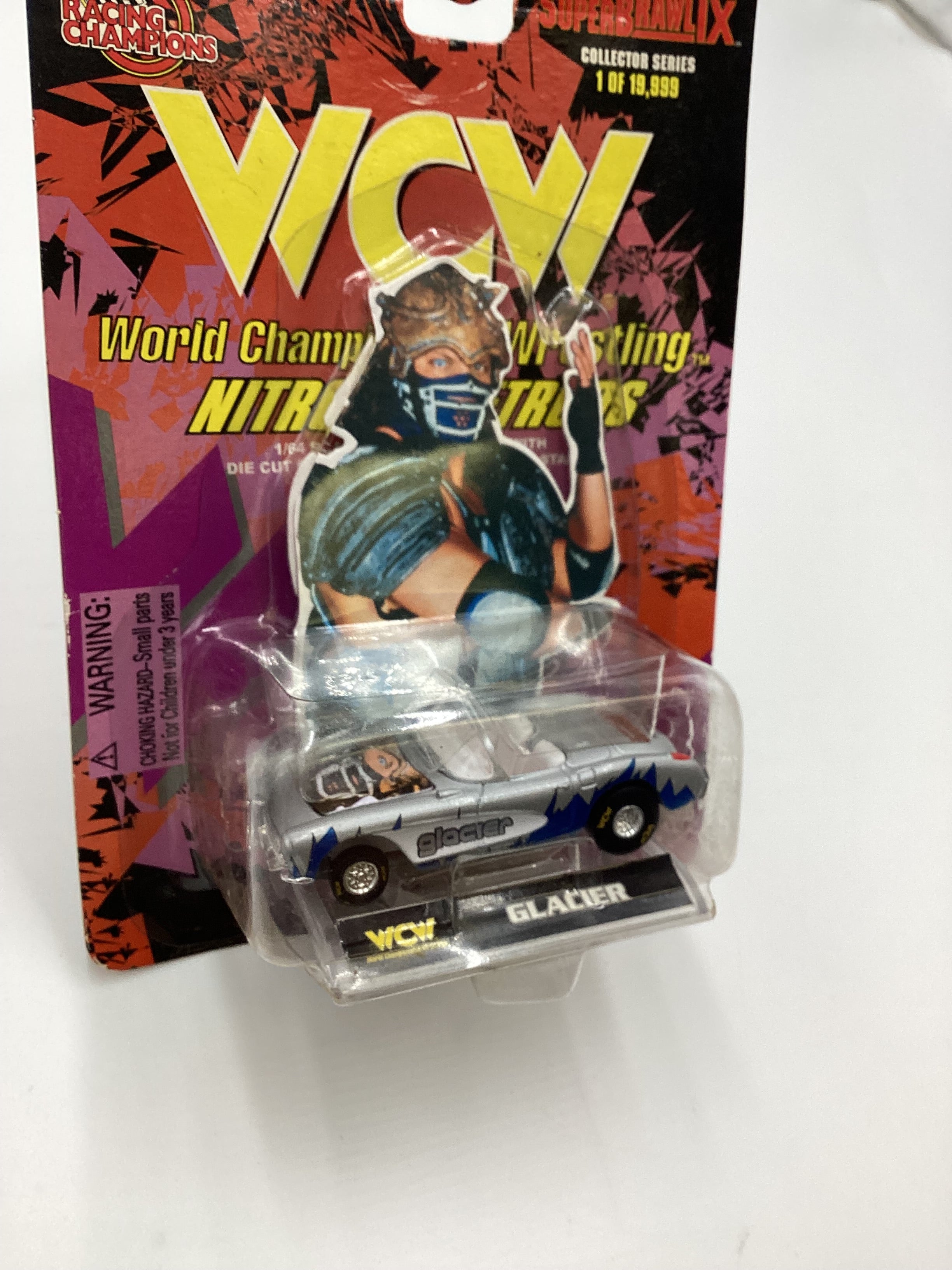 Racing Champions WCW Nitro Streetrods Glacier 57 Chevy Corvette SR