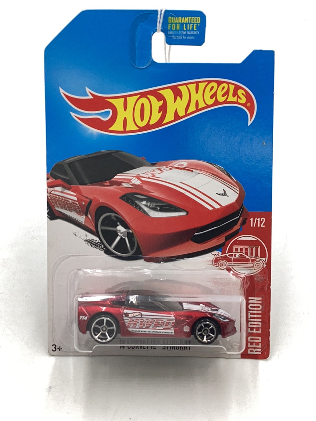 2017 Hot Wheels Red edition 14 Corvette Stingray