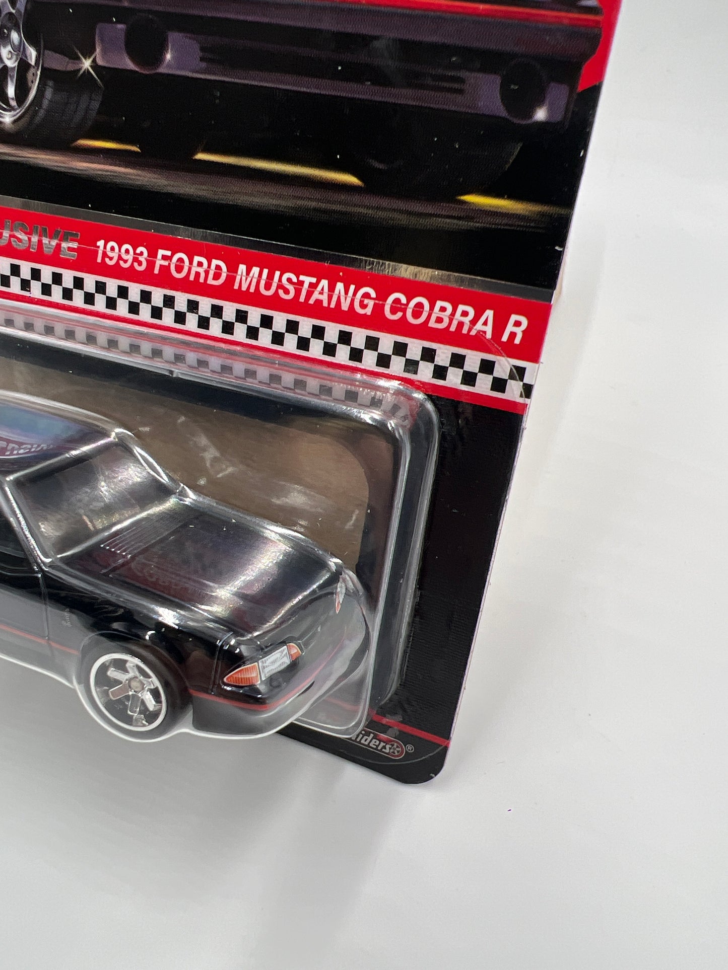 2023 Hot Wheels RLC Club Exclusive 1993 Ford Mustang Cobra R Black W/Protector