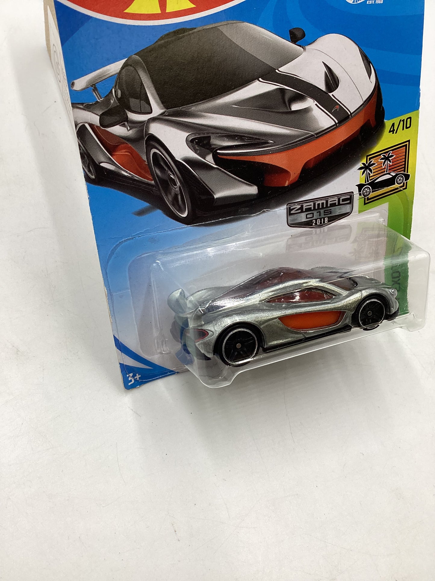 2018 Hot wheels McLaren P1 Zamac #15 147E